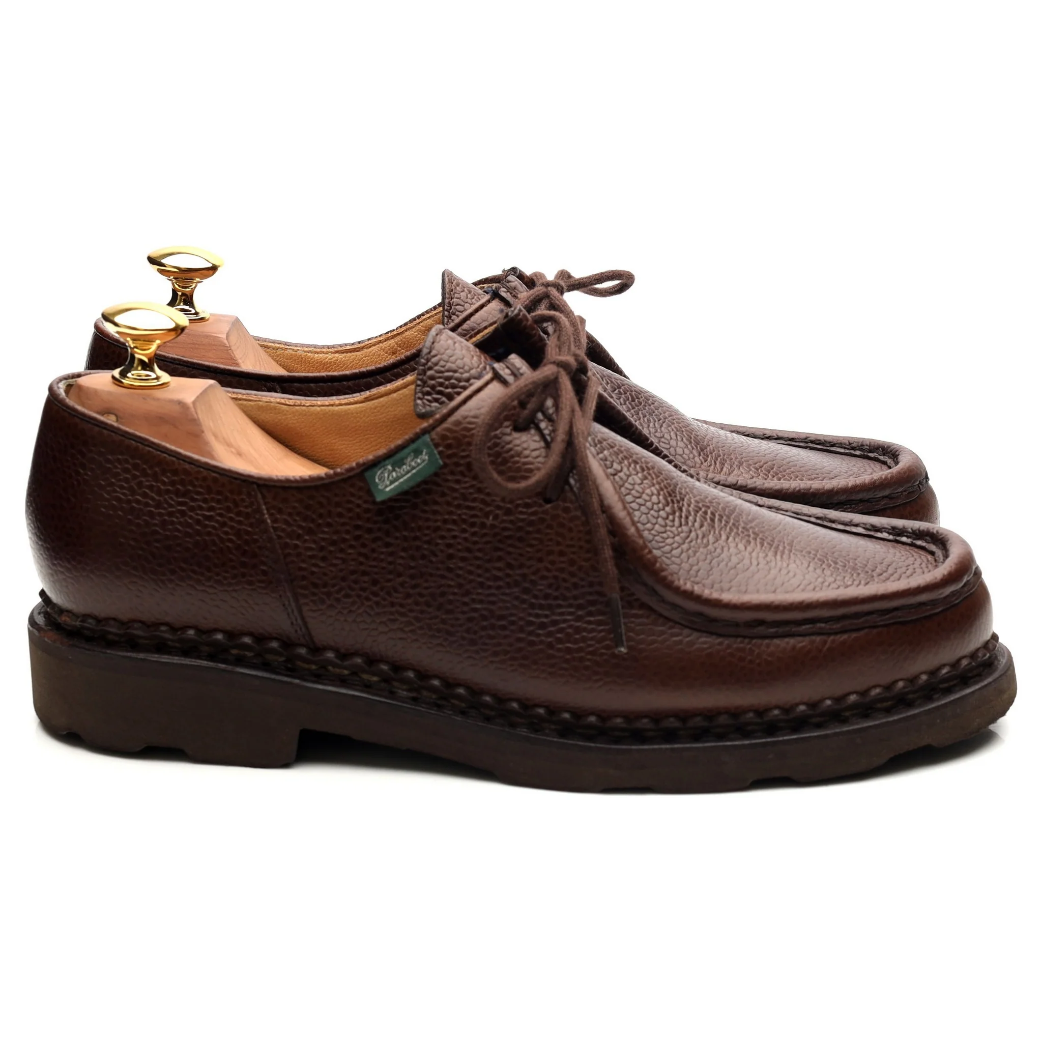 Women's 'Michael' Dark Brown Leather Derby UK 6 - Image 6