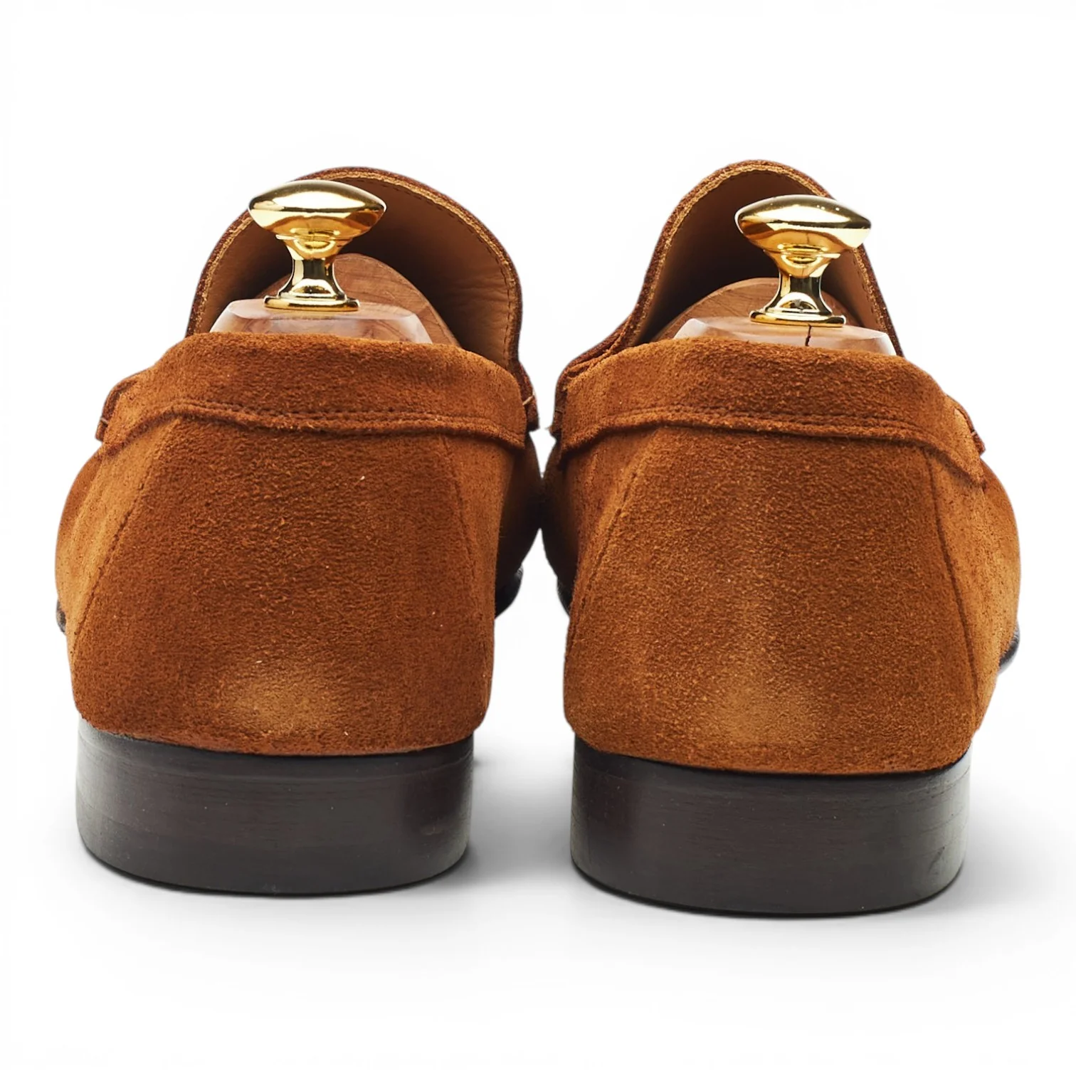 'Milan' Snuff Brown Suede Loafers UK 12 EU 46 - Image 4