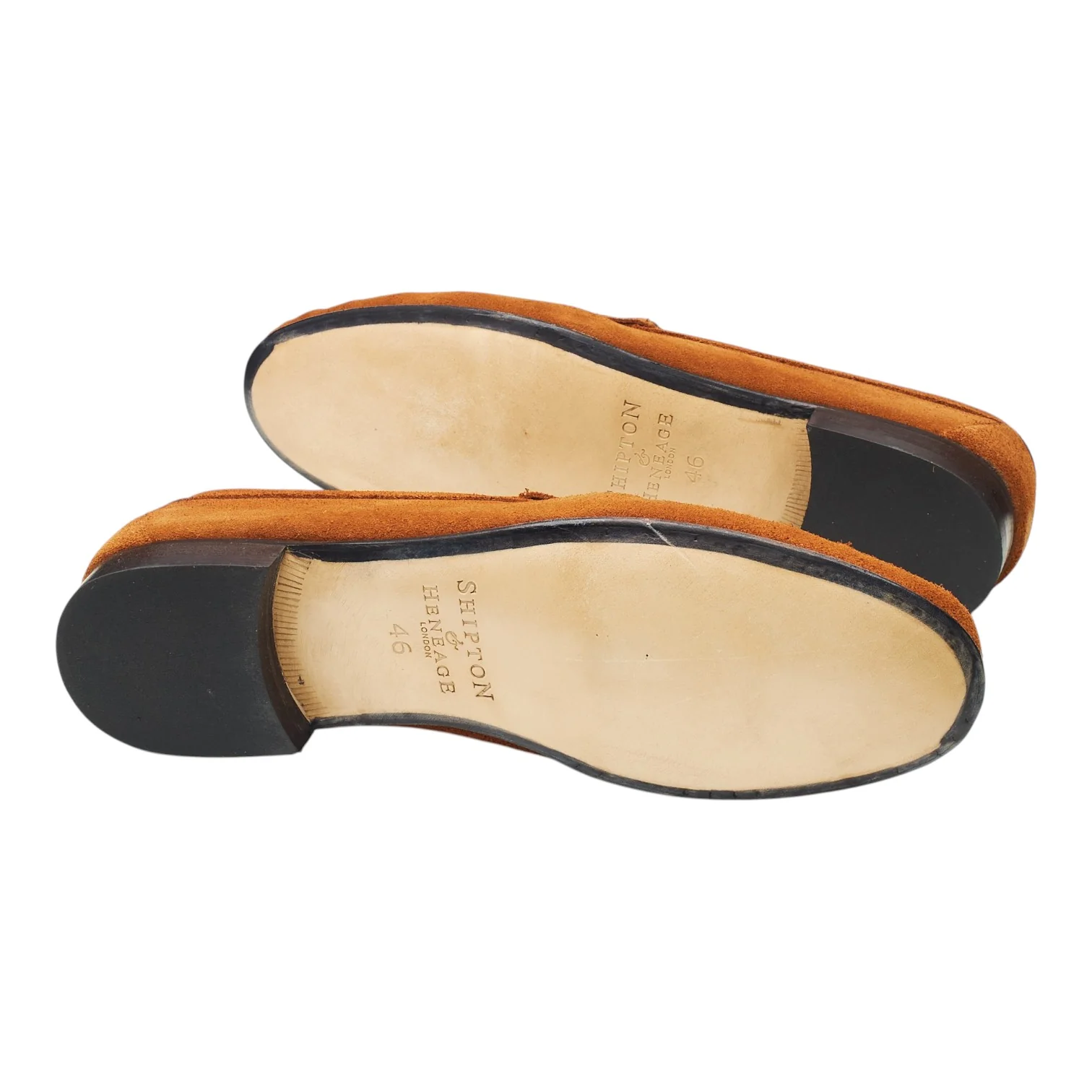'Milan' Snuff Brown Suede Loafers UK 12 EU 46 - Image 5