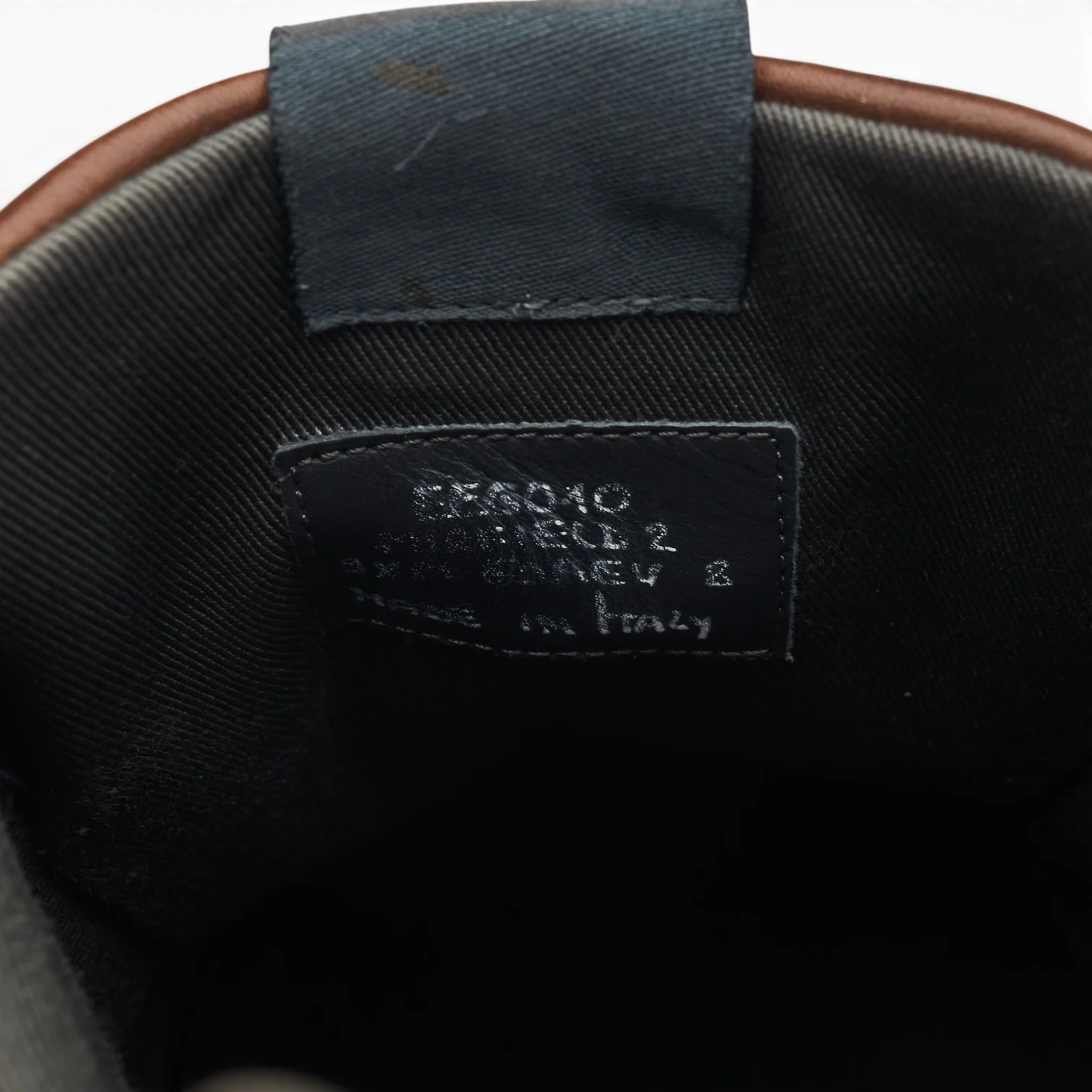 'Mirfield 2' Brown Leather Sneakers UK 8 - Image 7