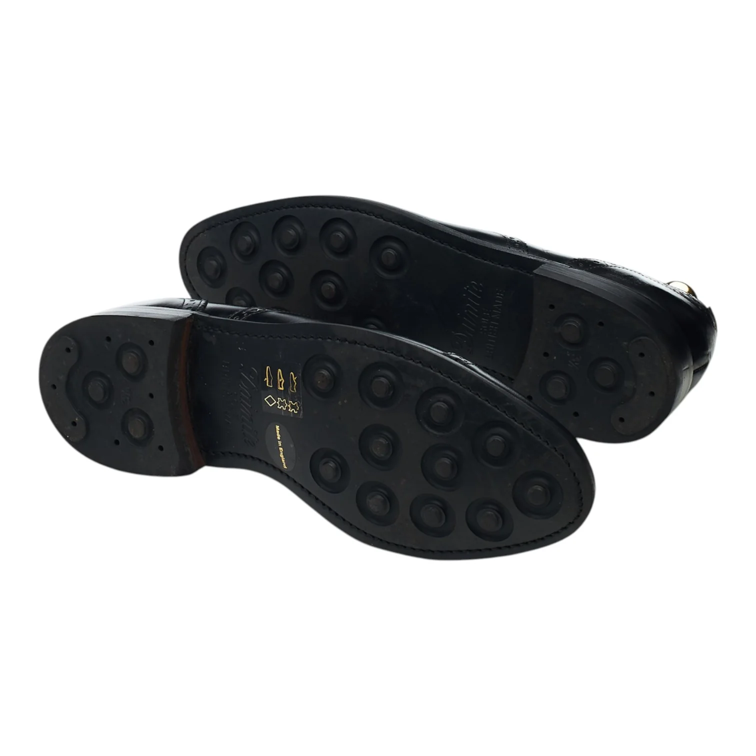 'Mirfield' Black Leather Oxford Brogues UK 6.5 E - Image 5