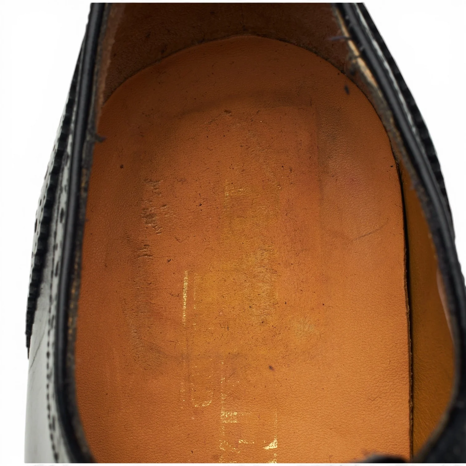 'Mirfield' Black Leather Oxford Brogues UK 6.5 E - Image 6