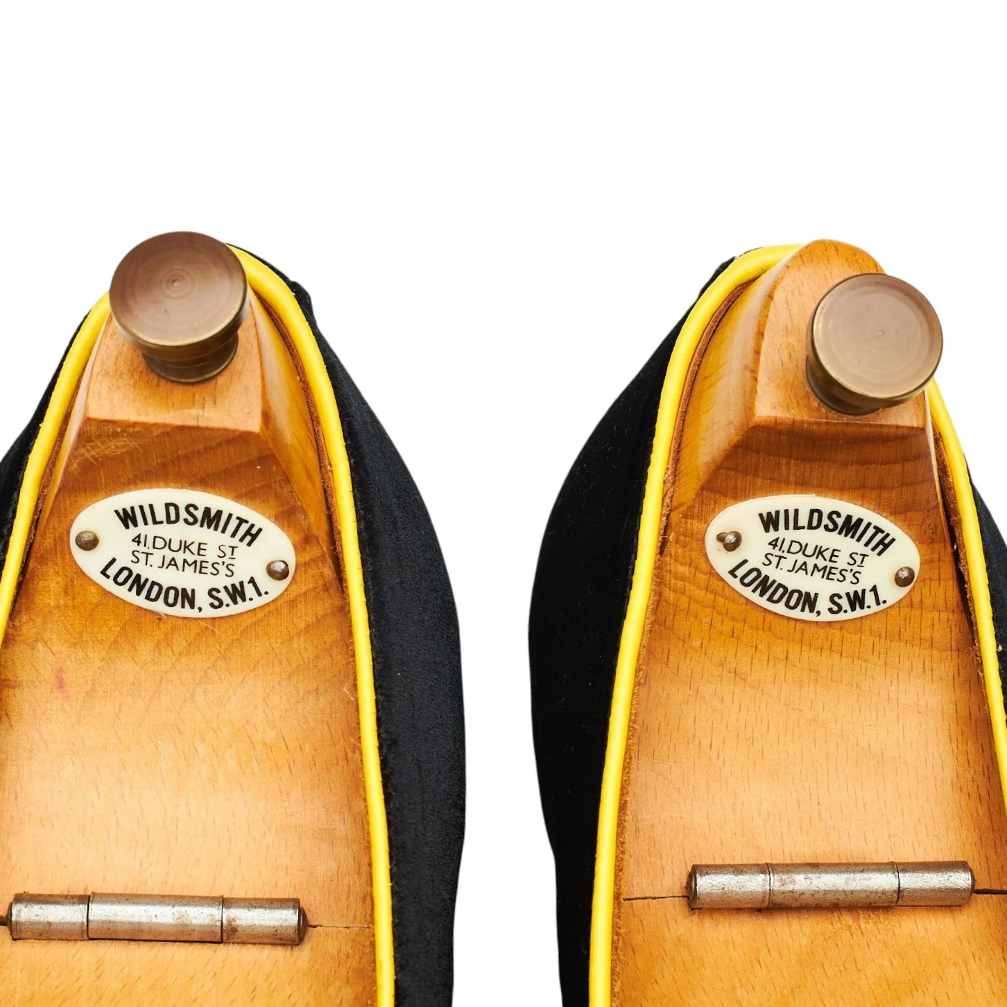 'Model 88' Black Velvet Belgian Loafers UK 8 F - Image 5