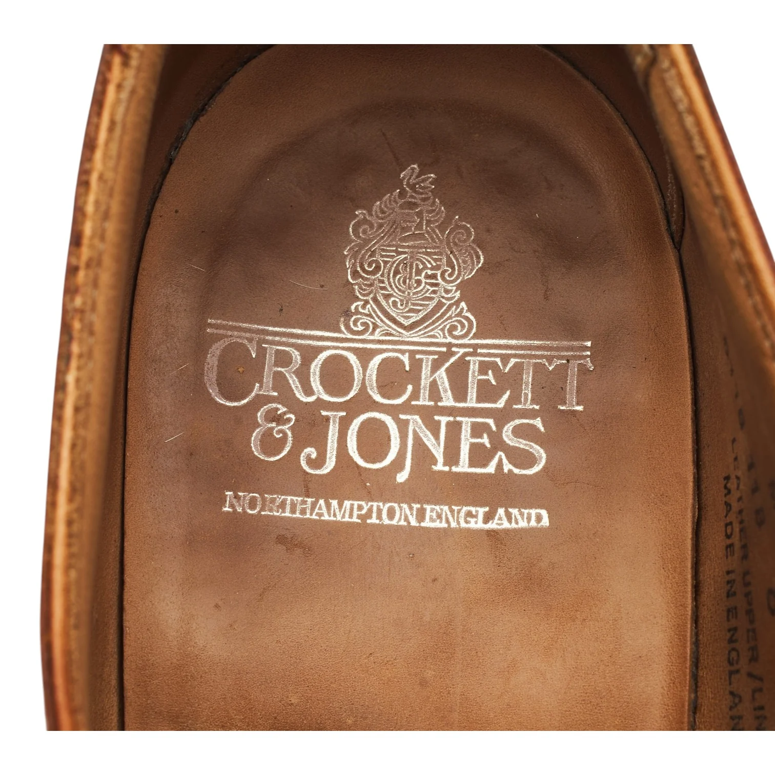 'Monkton' Tan Brown Leather Monk Strap UK 8 E - Image 6