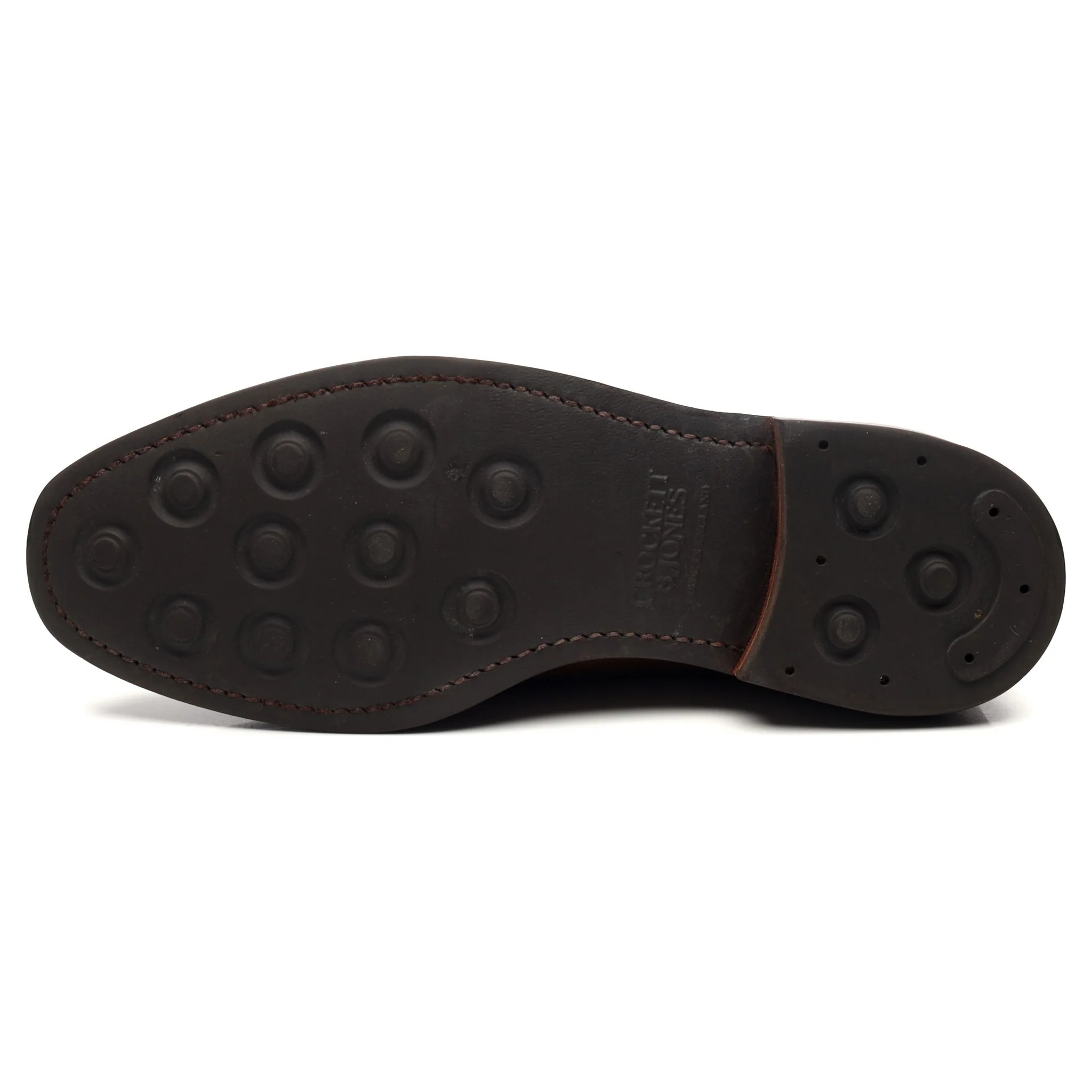 'Montagu' Brown Leather Split Toe Derby UK 8.5 E - Image 10