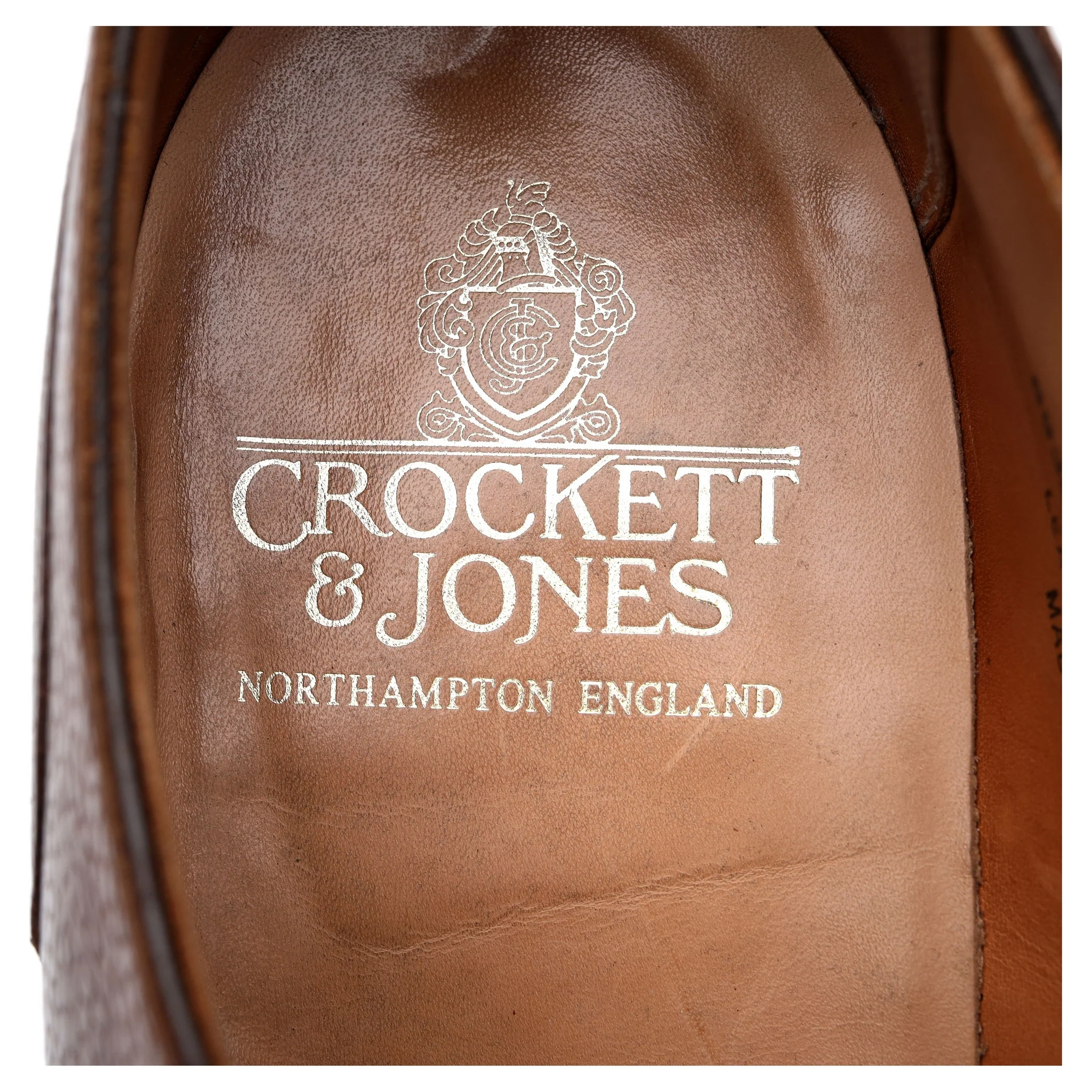 'Montagu' Brown Leather Split Toe Derby UK 8.5 E - Image 12