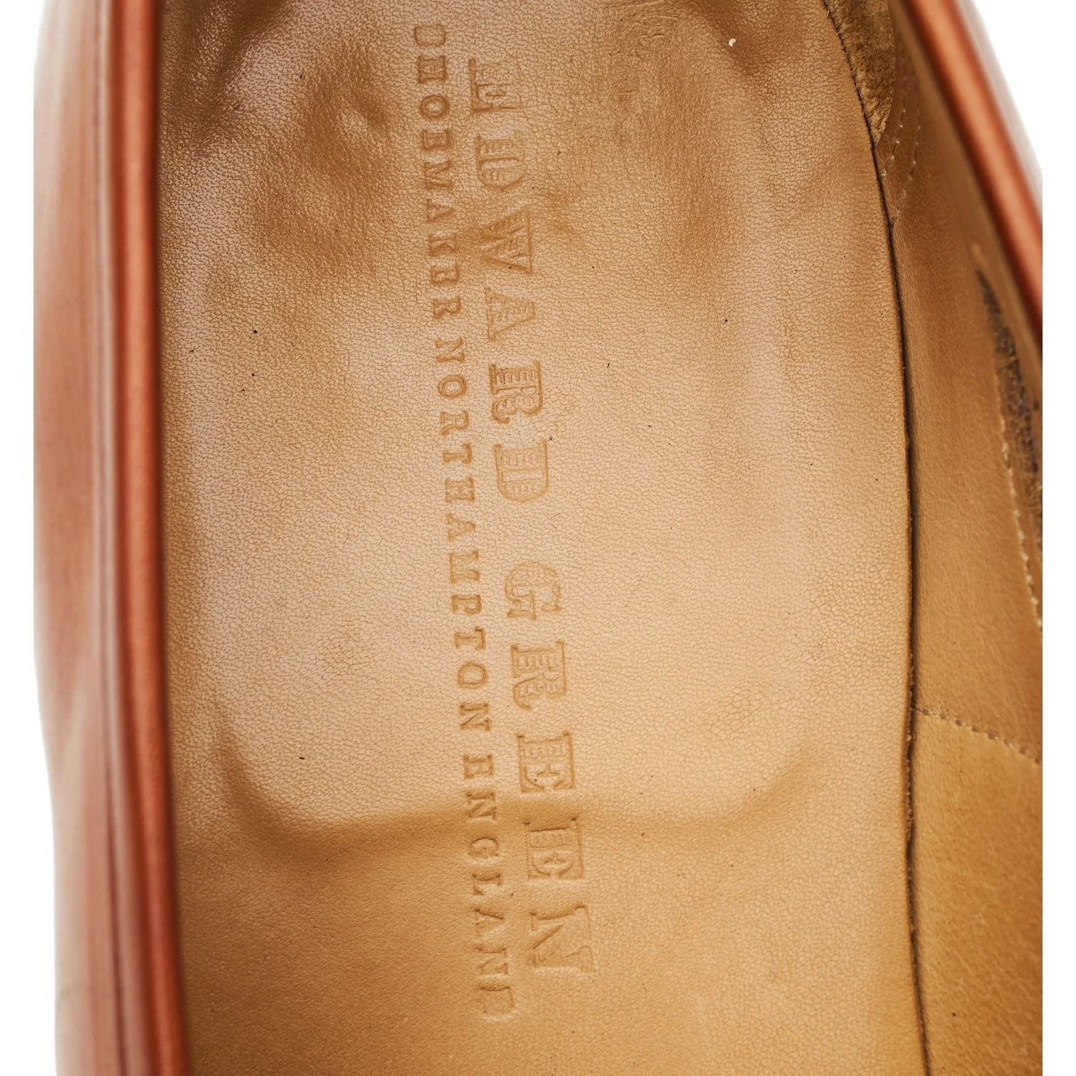 'Montpellier III' Tan Brown Leather Loafers UK 9.5 E - Image 6