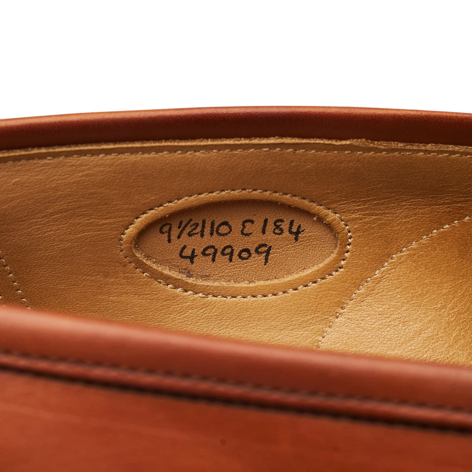 'Montpellier III' Tan Brown Leather Loafers UK 9.5 E - Image 7