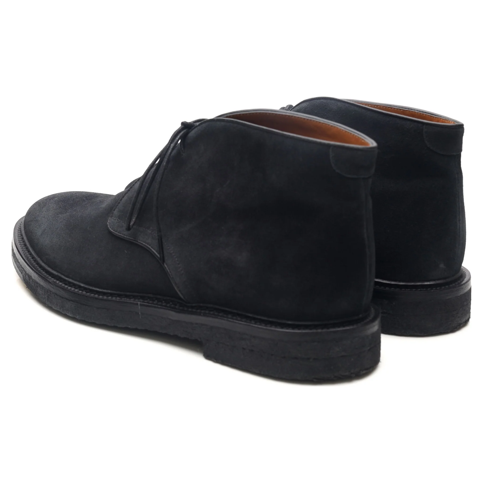 Navy Blue Suede Chukka Boots UK 8.5 - Image 3