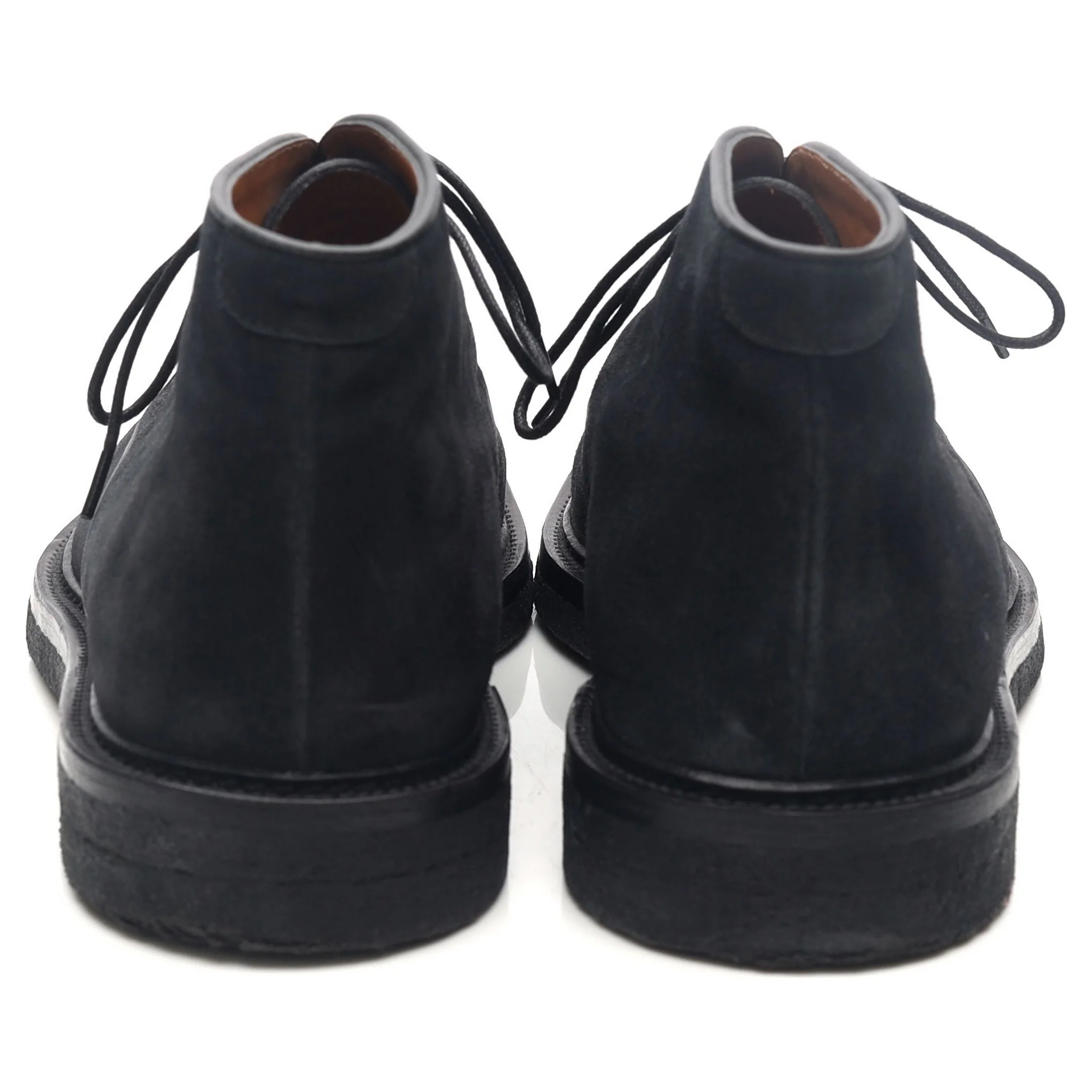 Navy Blue Suede Chukka Boots UK 8.5 - Image 4