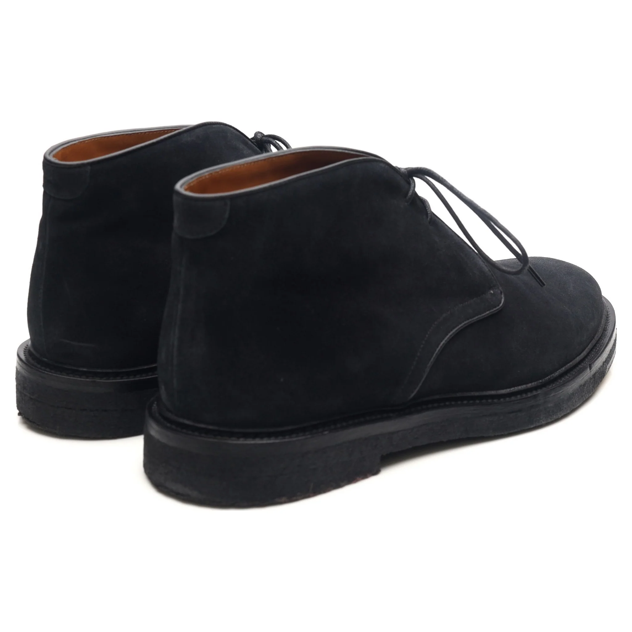 Navy Blue Suede Chukka Boots UK 8.5 - Image 5