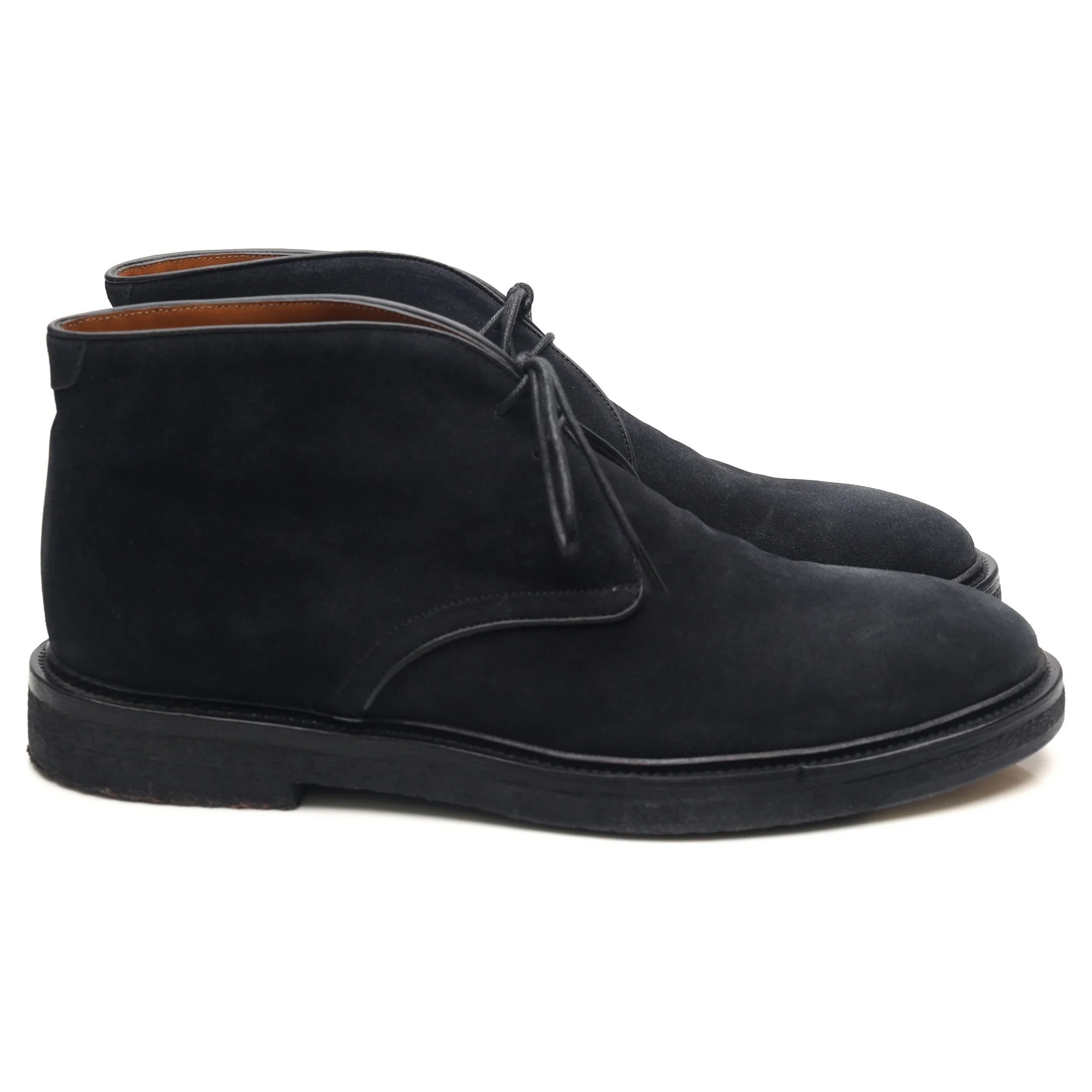Navy Blue Suede Chukka Boots UK 8.5 - Image 6