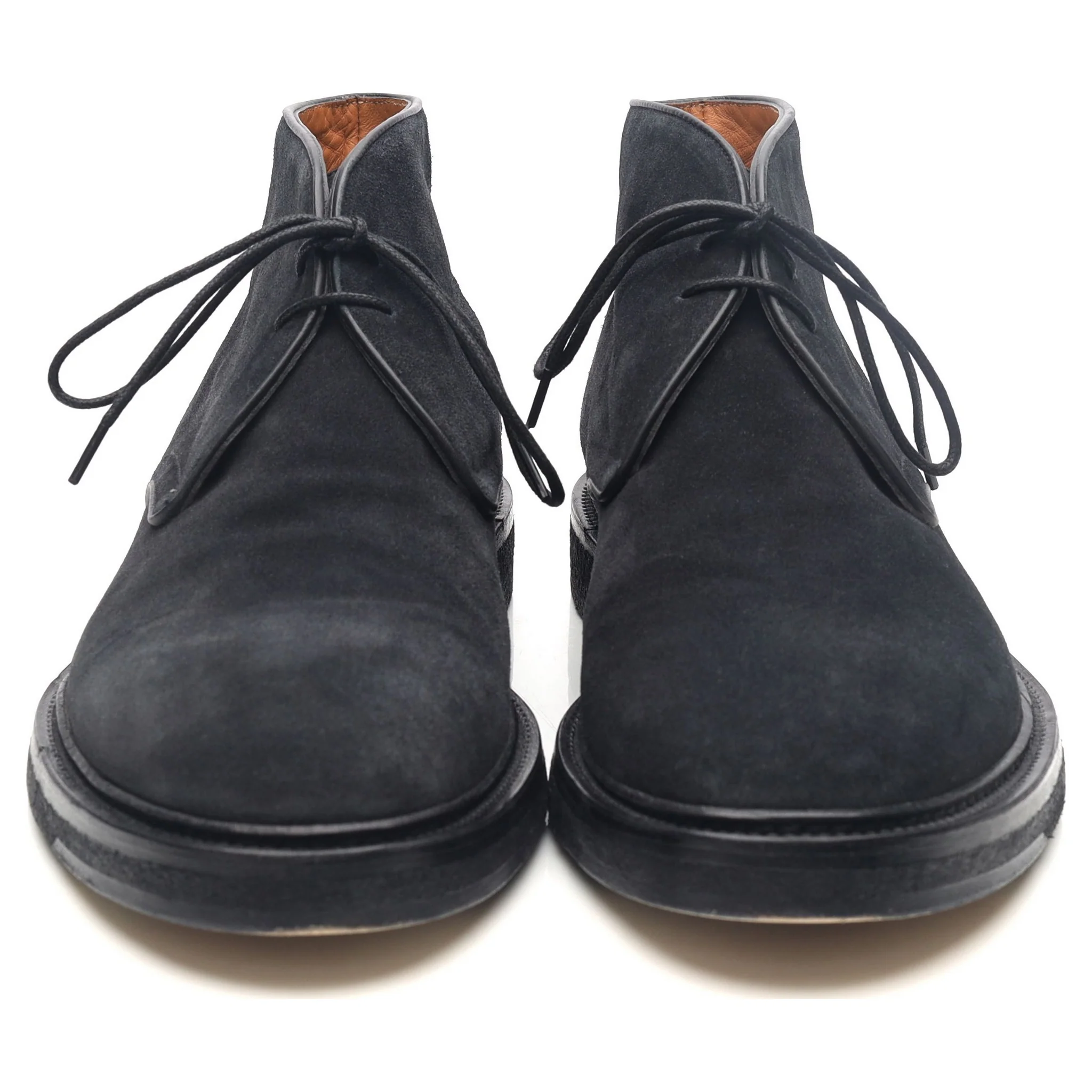Navy Blue Suede Chukka Boots UK 8.5 - Image 8
