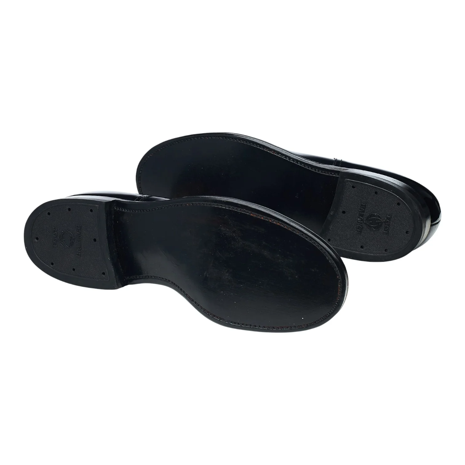 'N4405' Black Patent Leather Derby UK 6.5 US 7 D - Image 5