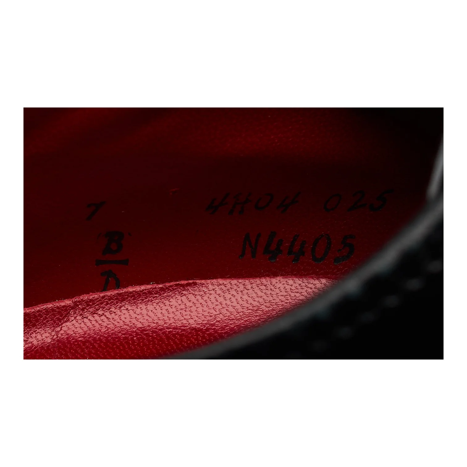 'N4405' Black Patent Leather Derby UK 6.5 US 7 D - Image 7