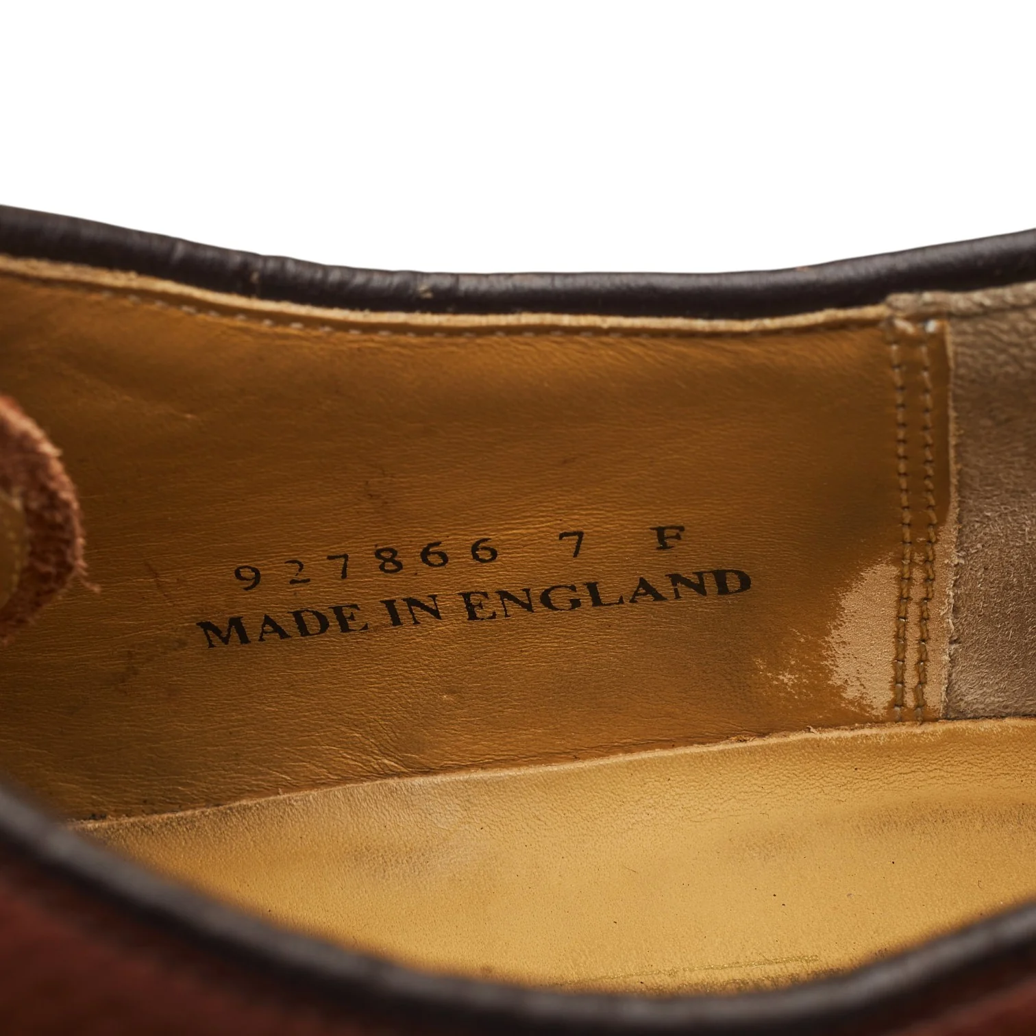 'Nairn' Brown Grain Leather Derby UK 7 F - Image 7