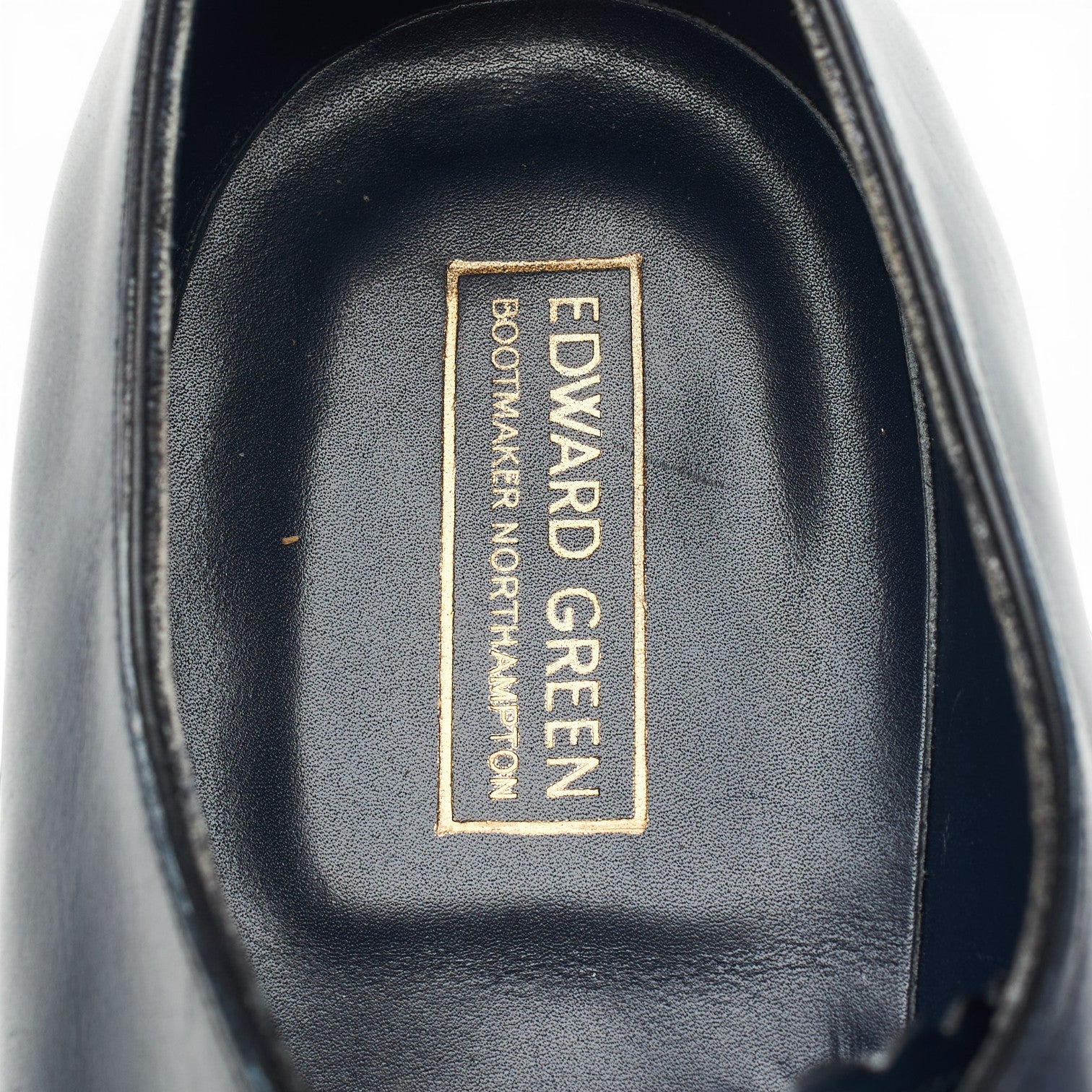 Navy Blue Leather Derby UK 11 E - Image 6