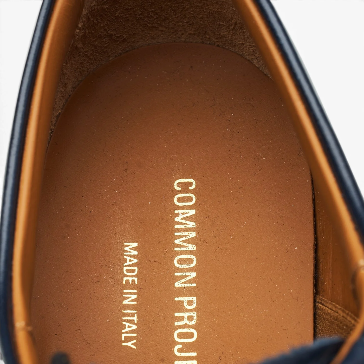 Navy Blue Leather Derby UK 6 EU 40 - Image 6