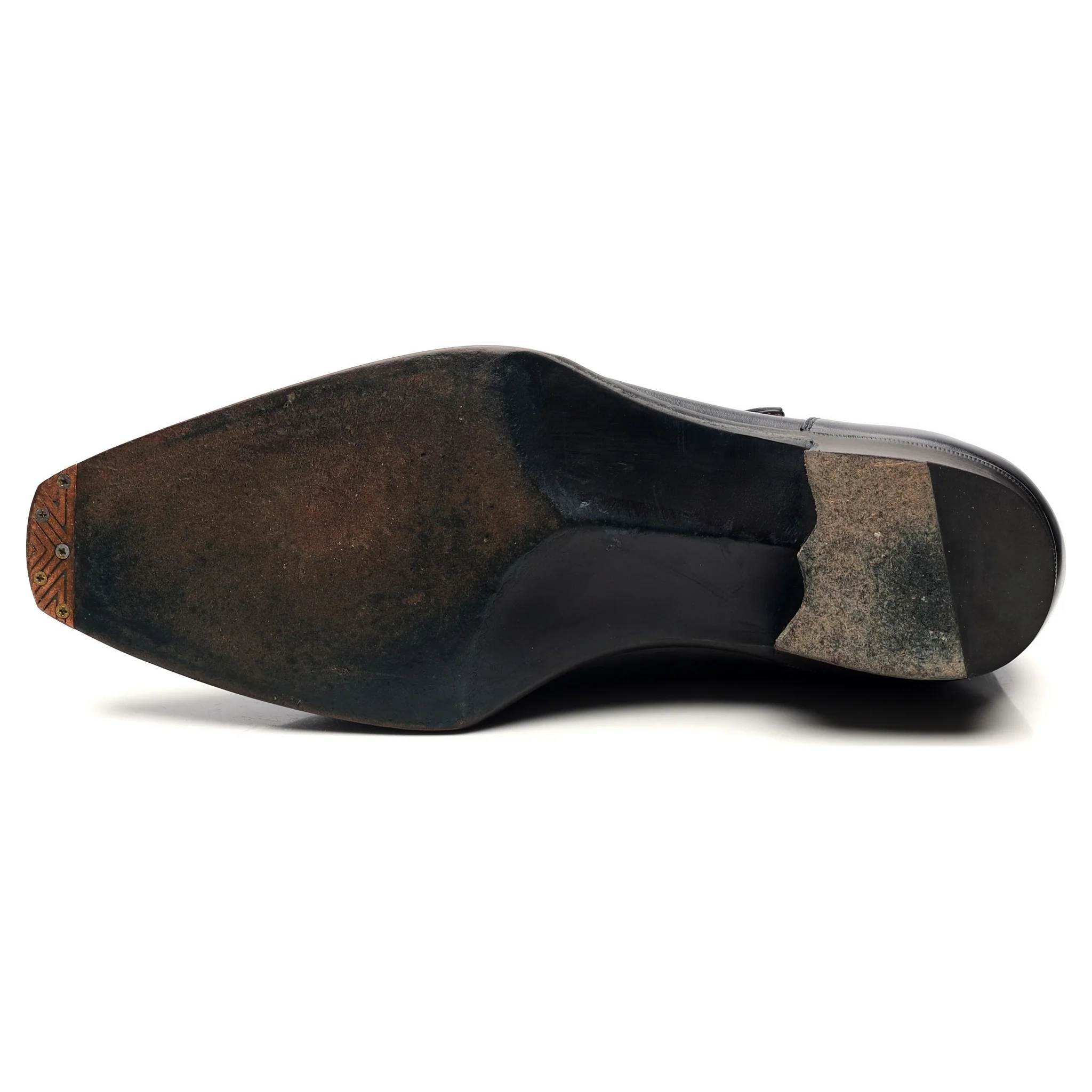 Navy Blue Split Toe Monk Strap UK 7.5 EU 41.5 - Image 11