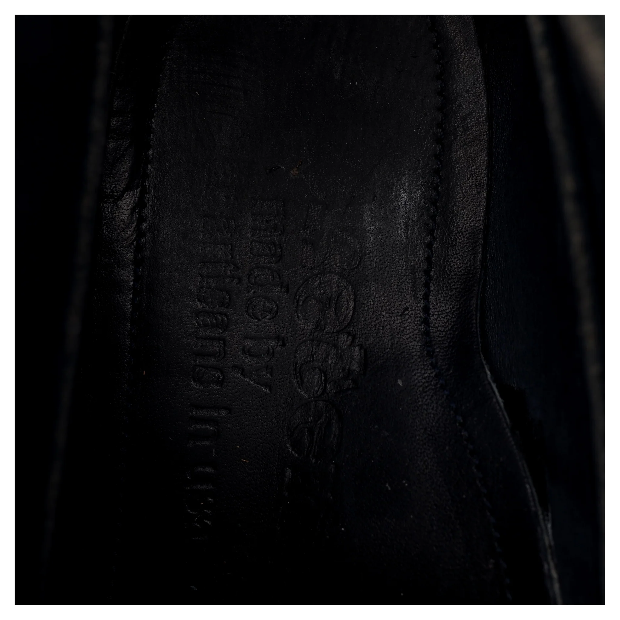 Navy Blue Suede Handsewn Chukka Boots UK 7 US 8 - Image 6