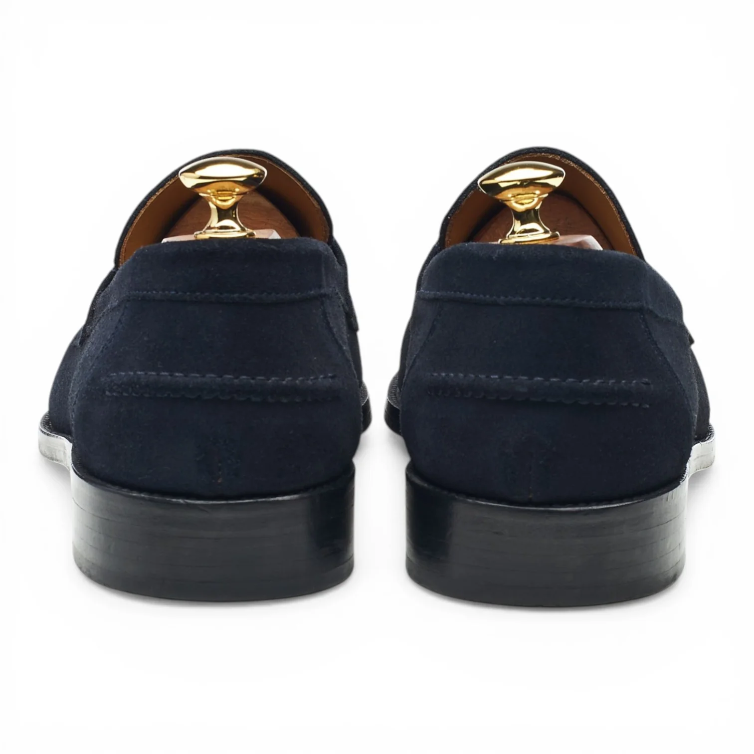 'Avon' Navy Blue Suede Loafers UK 11.5 - Image 4