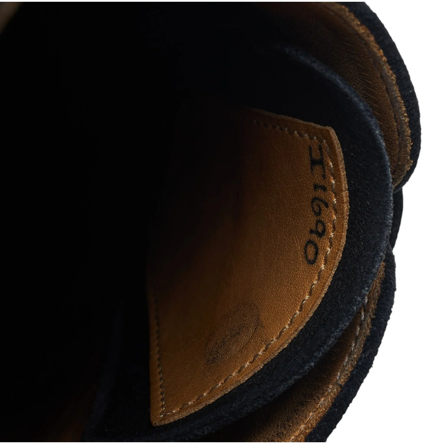 'Berlin' Navy Blue Suede Oxford Brogues UK 9.5 G - Image 8