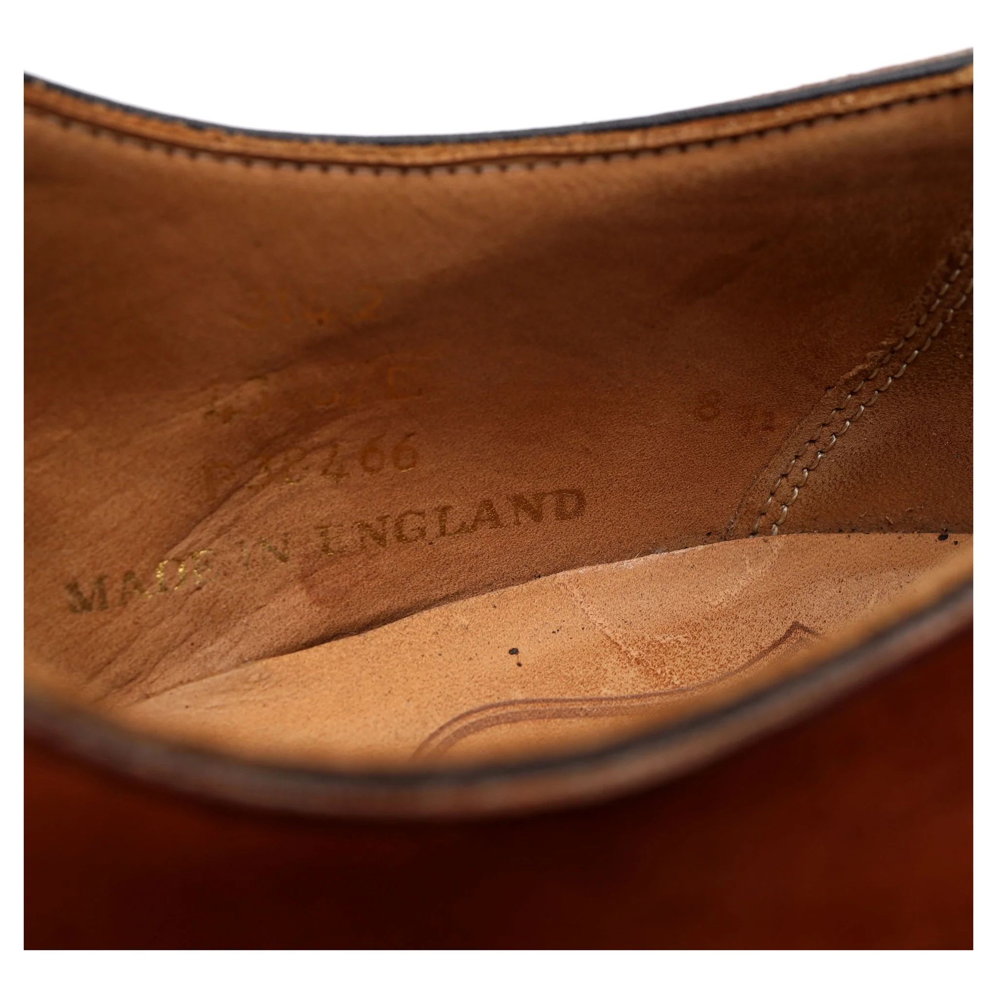 New & Lingwood Tan Brown Leather Oxford UK 8.5 E - Image 13