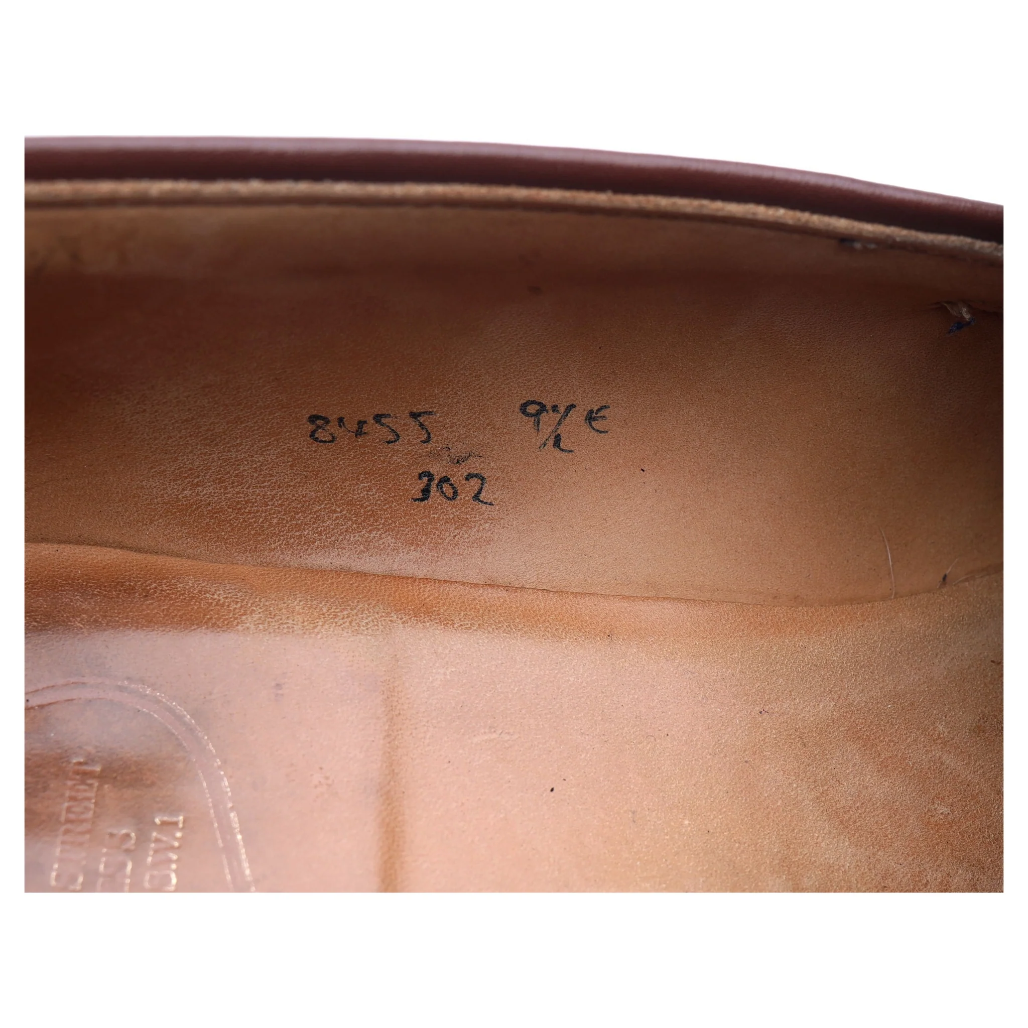 New & Lingwood Brown Leather Butterfly Loafers UK 9.5 E - Image 13