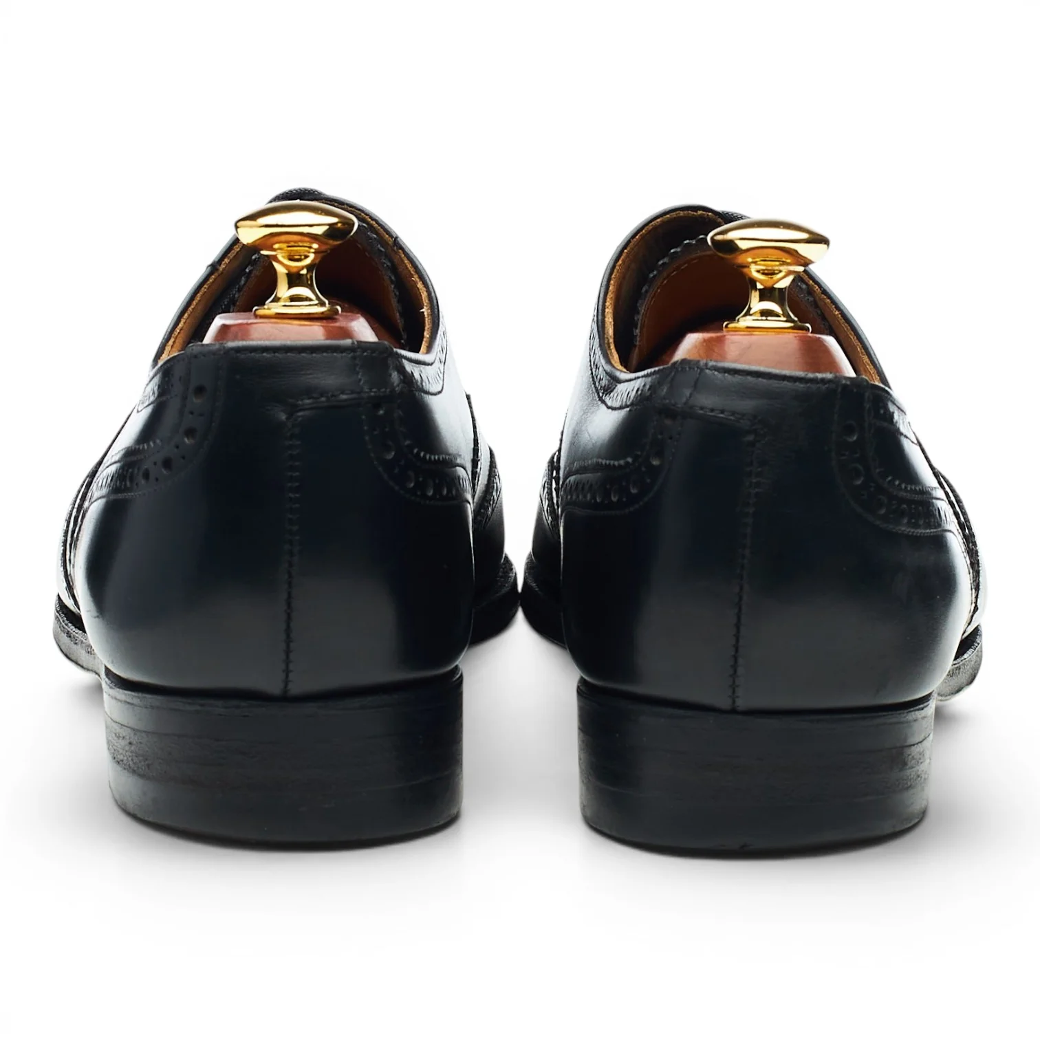 New & Lingwood 'Westgate' Black Leather Oxford Brogues UK 9 E - Image 4