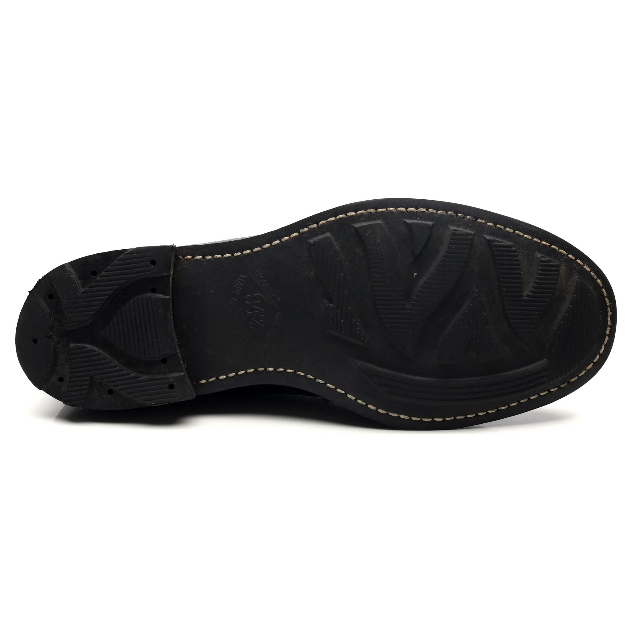 'Newbridge 2' Black Leather Derby UK 8 G - Image 11