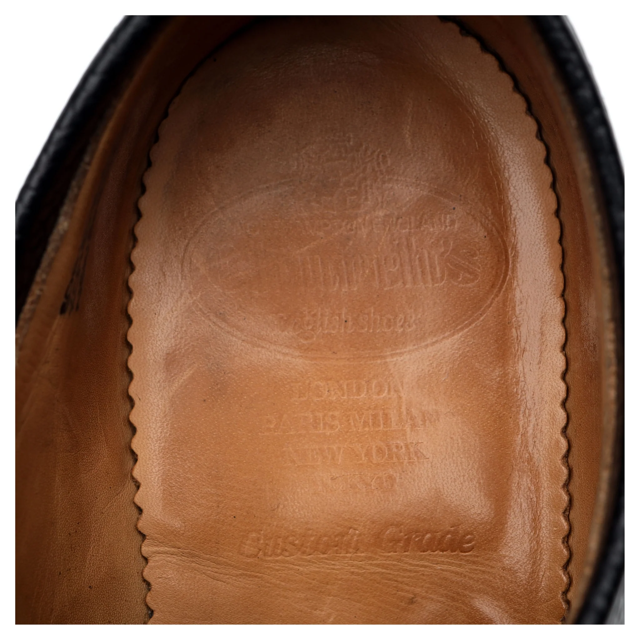'Newbridge 2' Black Leather Derby UK 8 G - Image 12