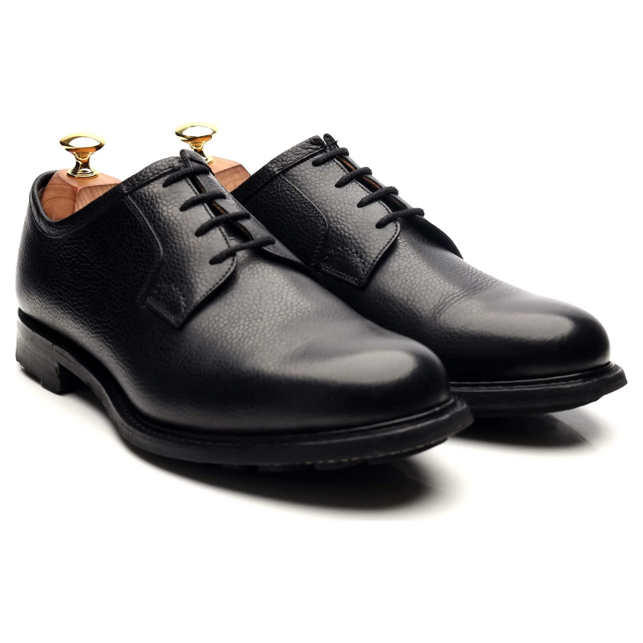 'Newbridge 2' Black Leather Derby UK 8 G - Image 7