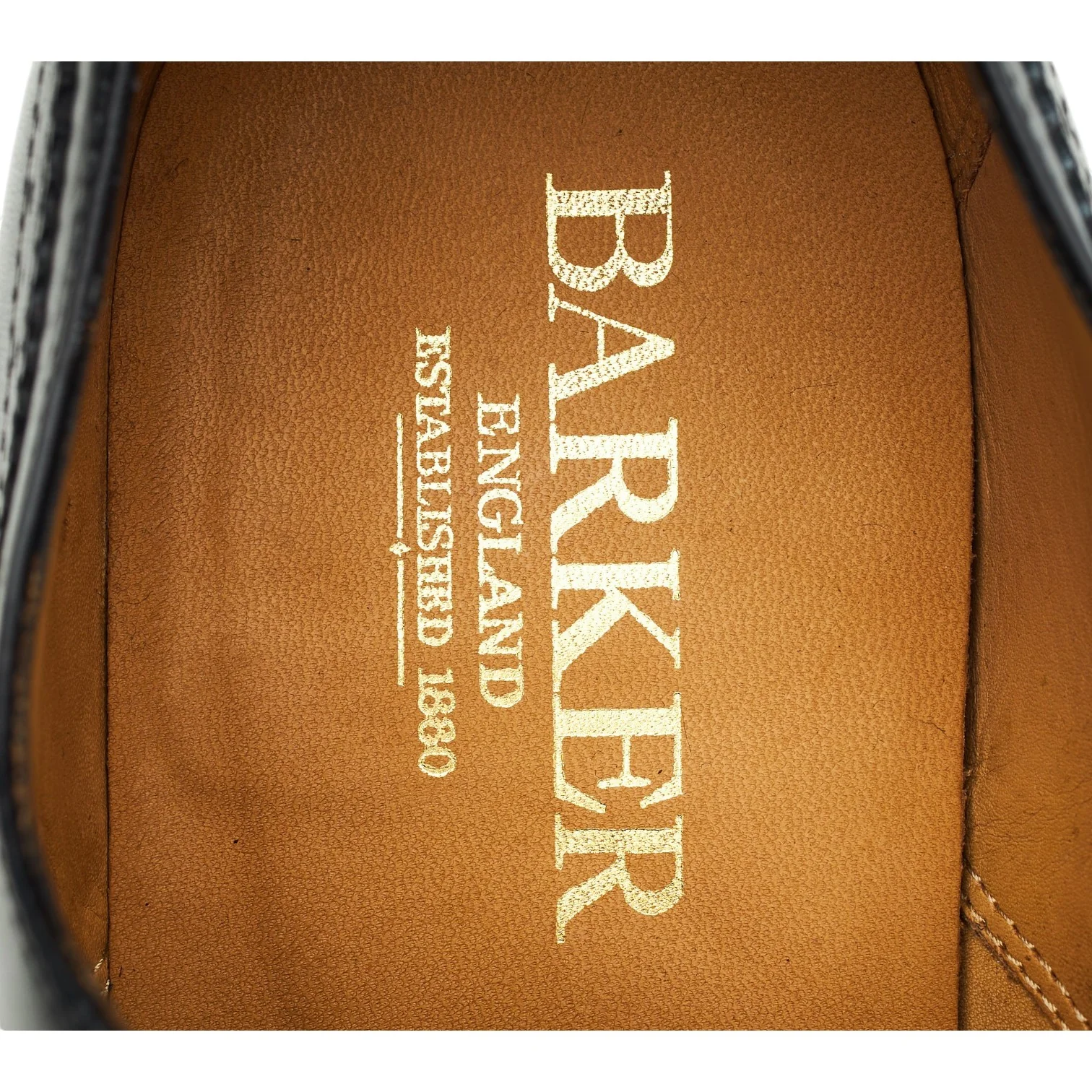 'Newcastle' Black Leather Oxford Brogues UK 9.5 G - Image 6