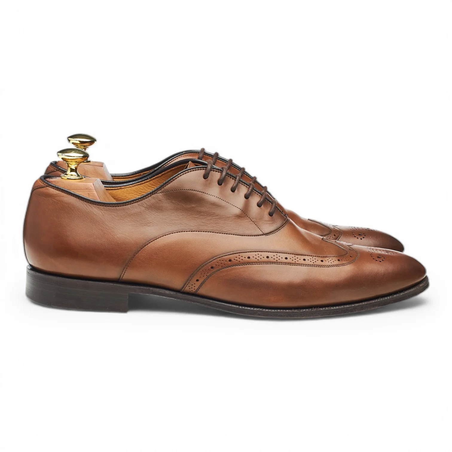 'Niton' Brown Leather Oxford Brogues UK 7 F