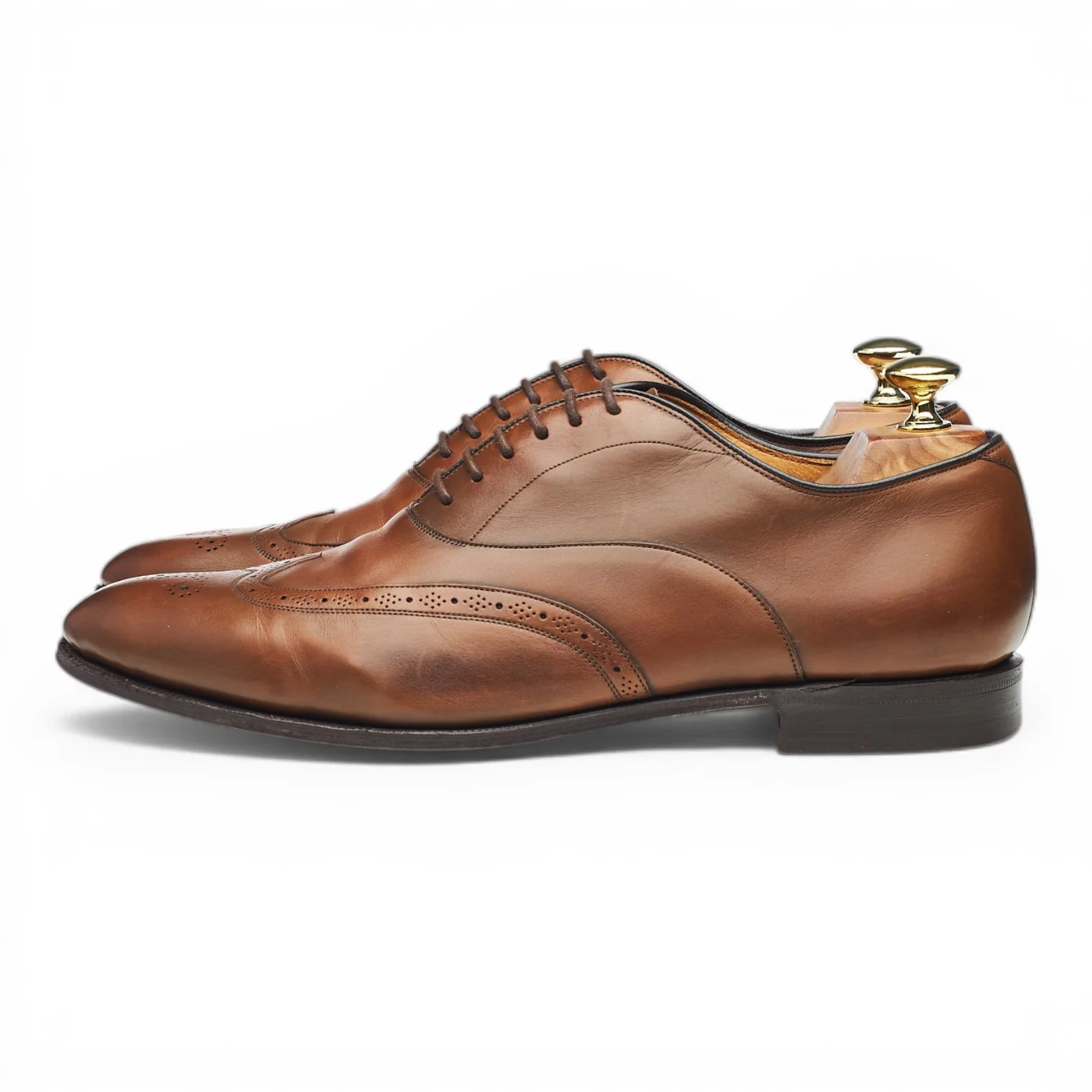 'Niton' Brown Leather Oxford Brogues UK 7 F - Image 3