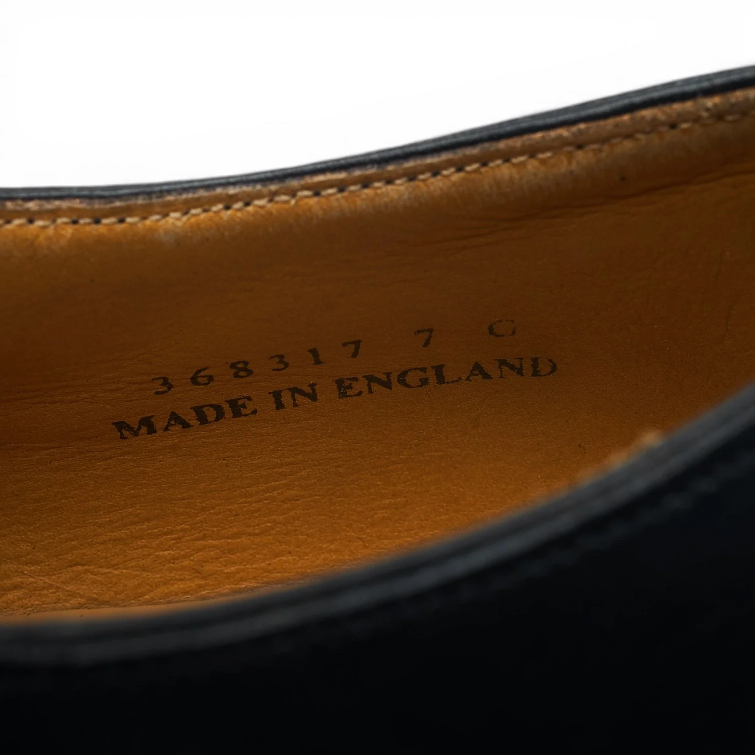 'Northcote' Black Leather Monk Strap UK 7 G - Image 7