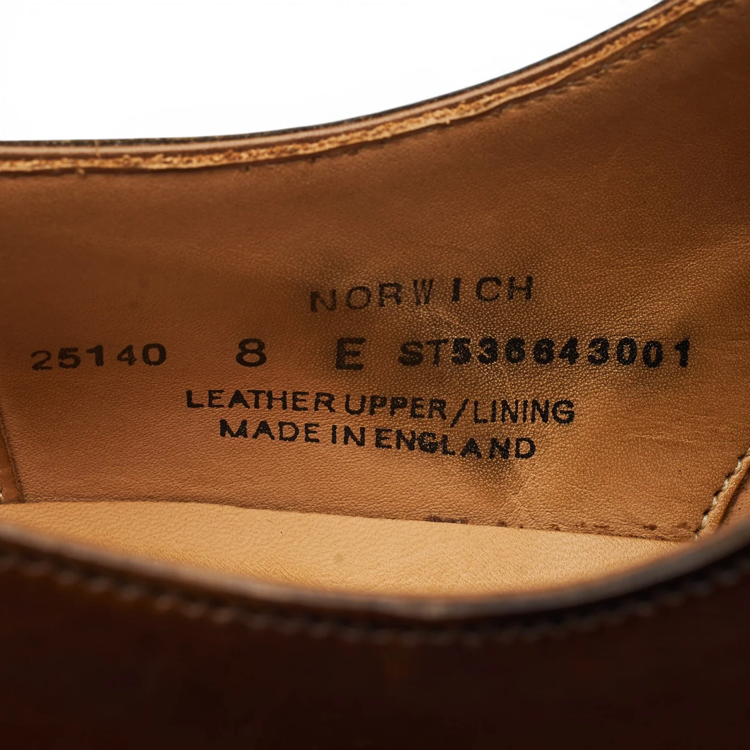'Norwich' Dark Brown Leather Derby UK 8 E - Image 7