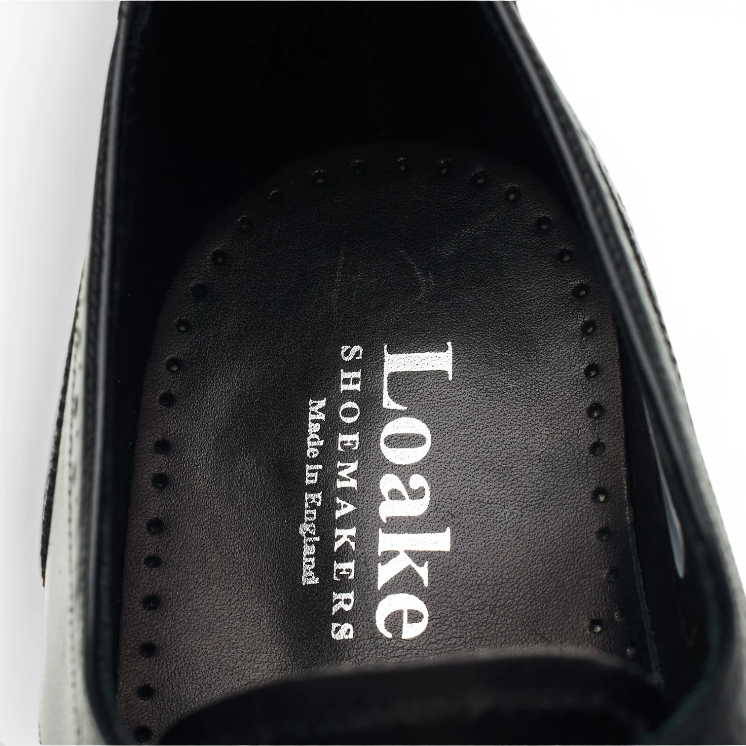 'Nuffield' Black Leather Derby Brogues UK 9.5 G - Image 6