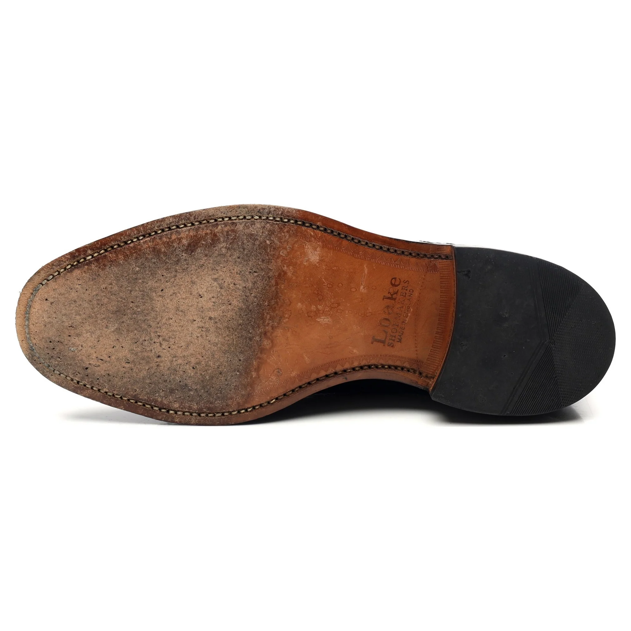'Oban' Black Leather Oxford Brogues UK 7 - Image 10