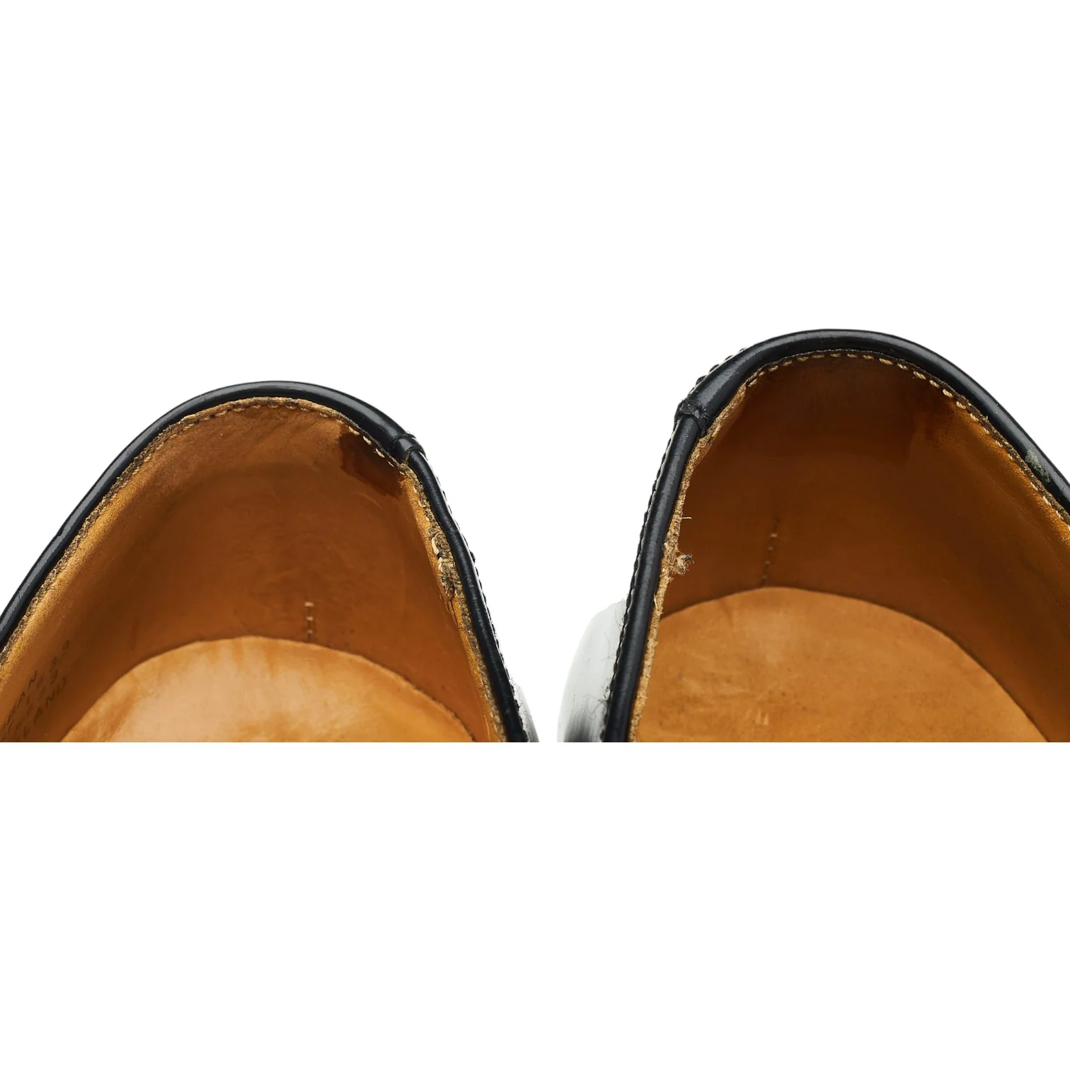 'Oban' Black Leather Oxford Brogues UK 7 F - Image 5