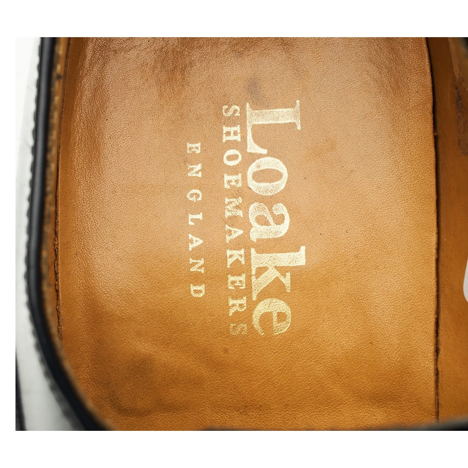 'Oban' Black Leather Oxford Brogues UK 7 F - Image 7