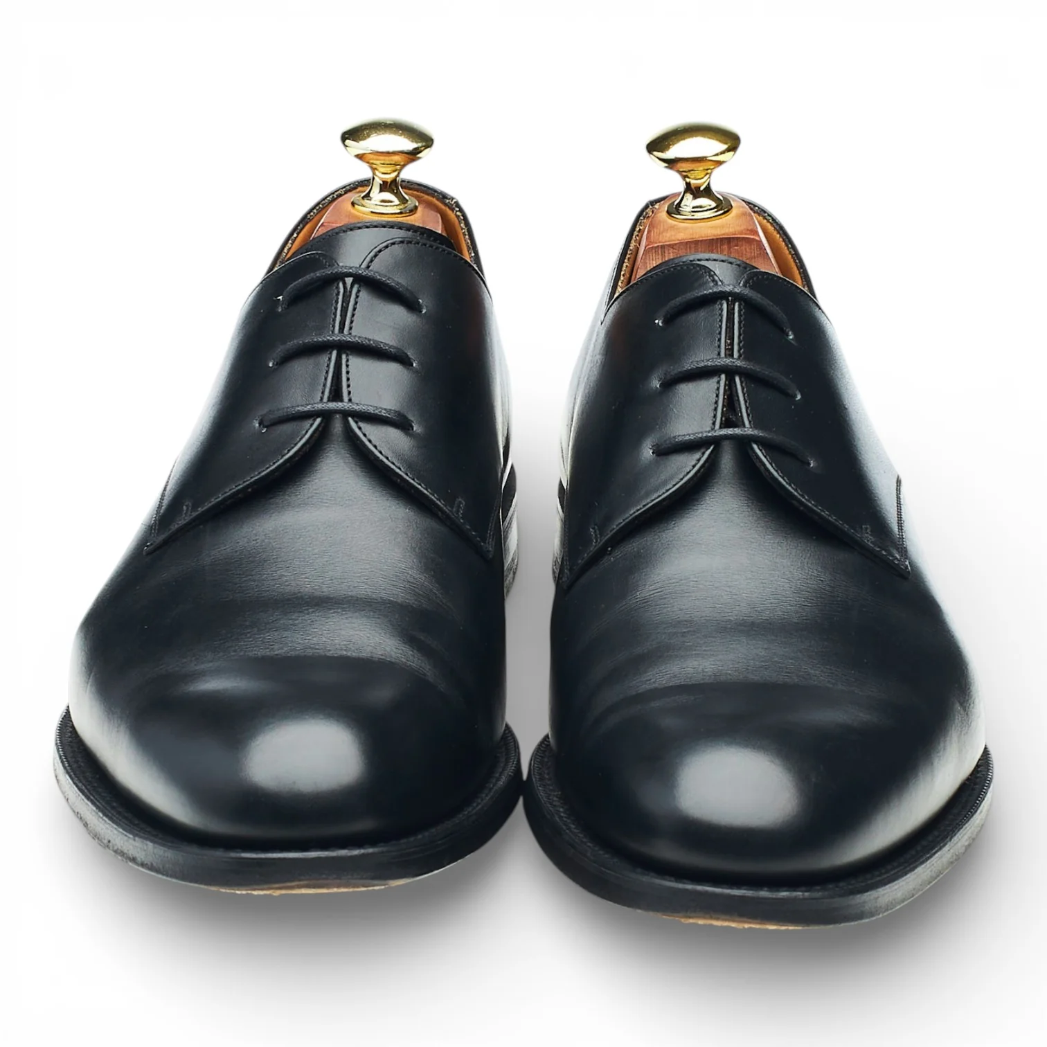 'Oslo' Black Leather Derby UK 7 F - Image 2