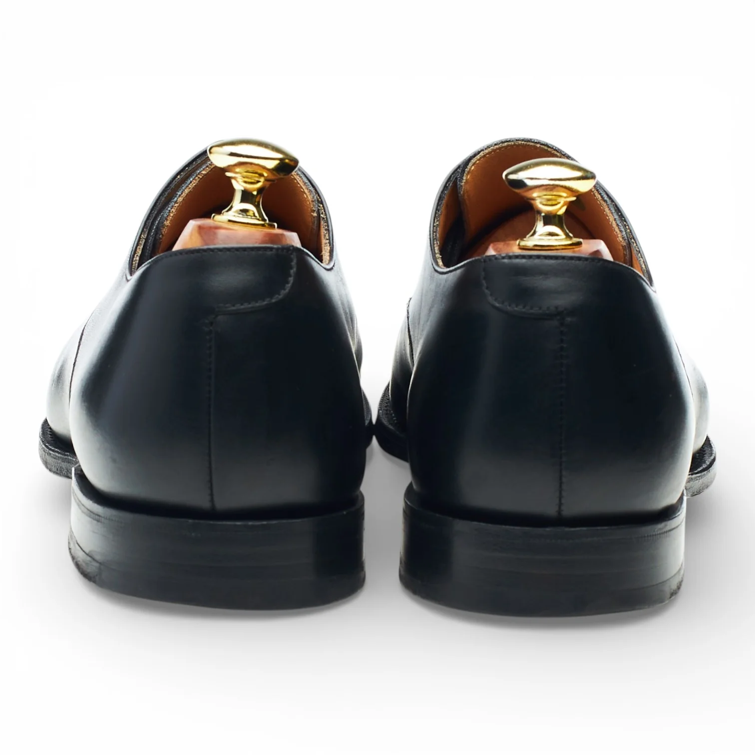 'Oslo' Black Leather Derby UK 7 F - Image 4
