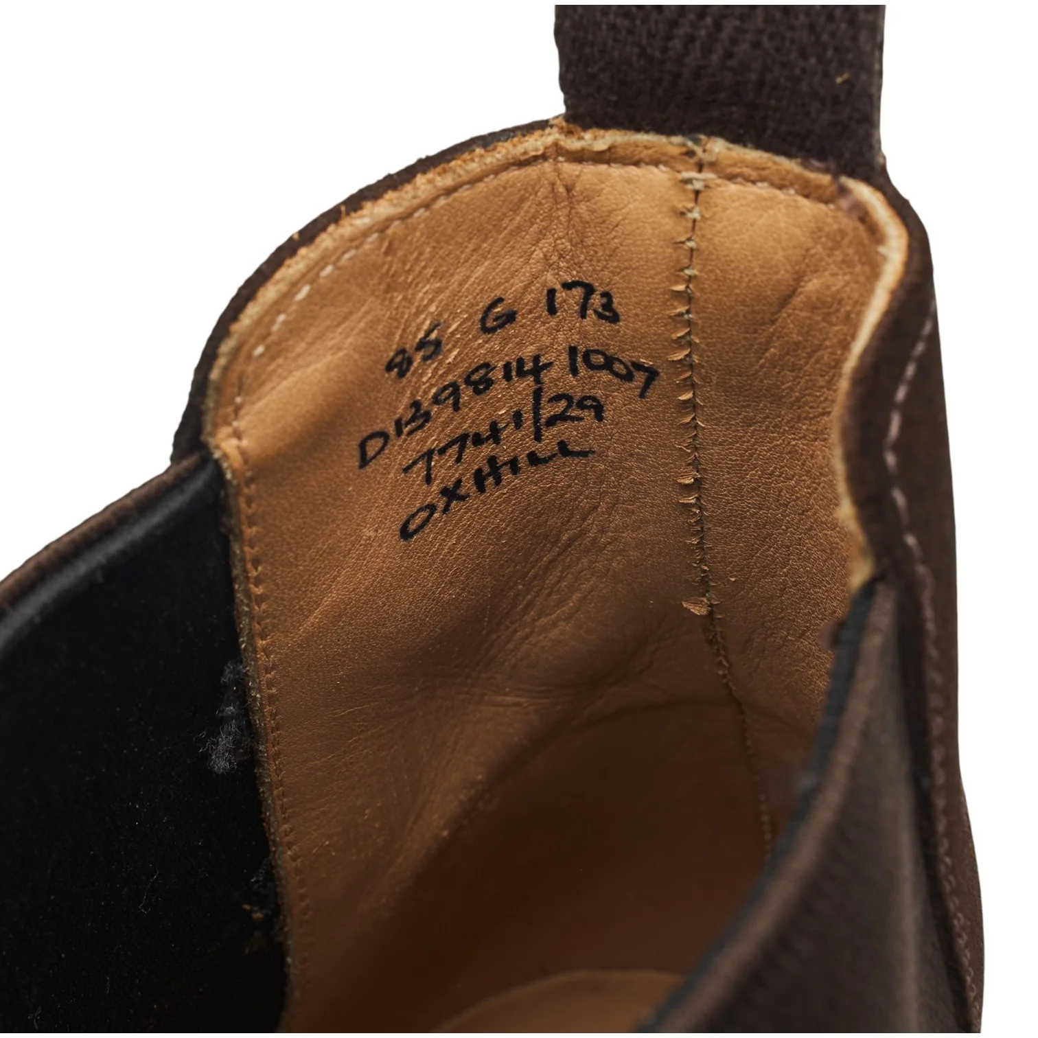 'Oxhill' Dark Brown Suede Chelsea Boots UK 8.5 G - Image 7