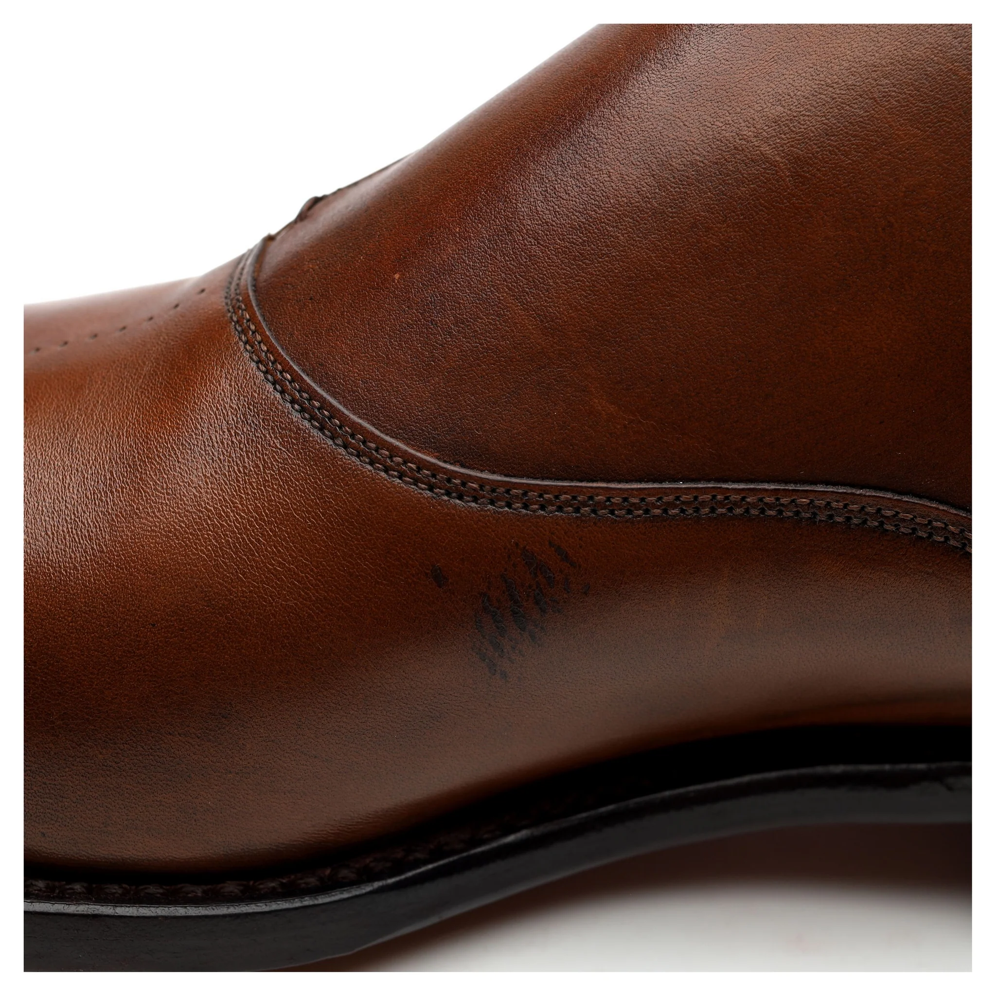 Brown Leather Monk Strap UK 9.5 - Image 4