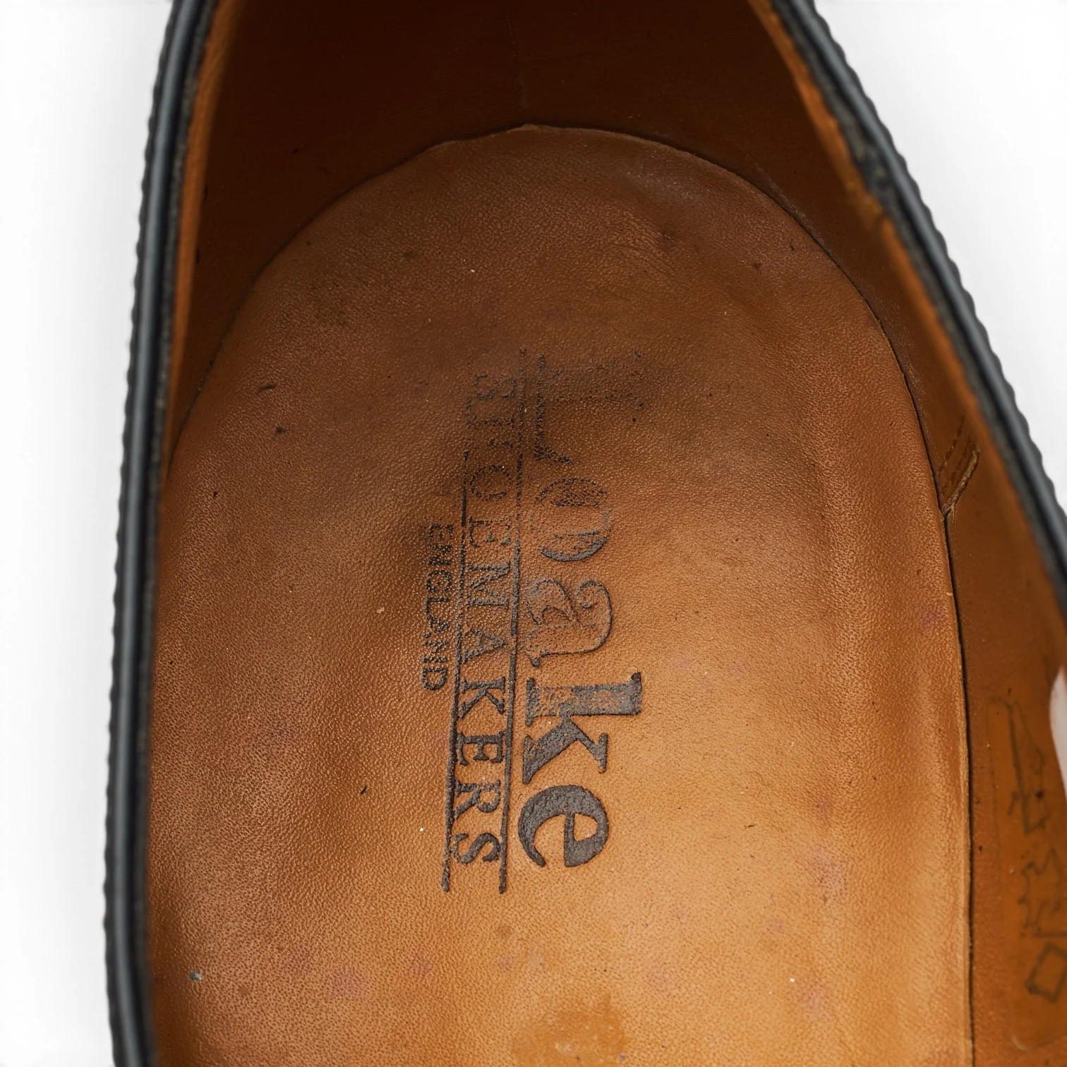 'Paisley' Black Leather Monk Strap UK 11 F - Image 6