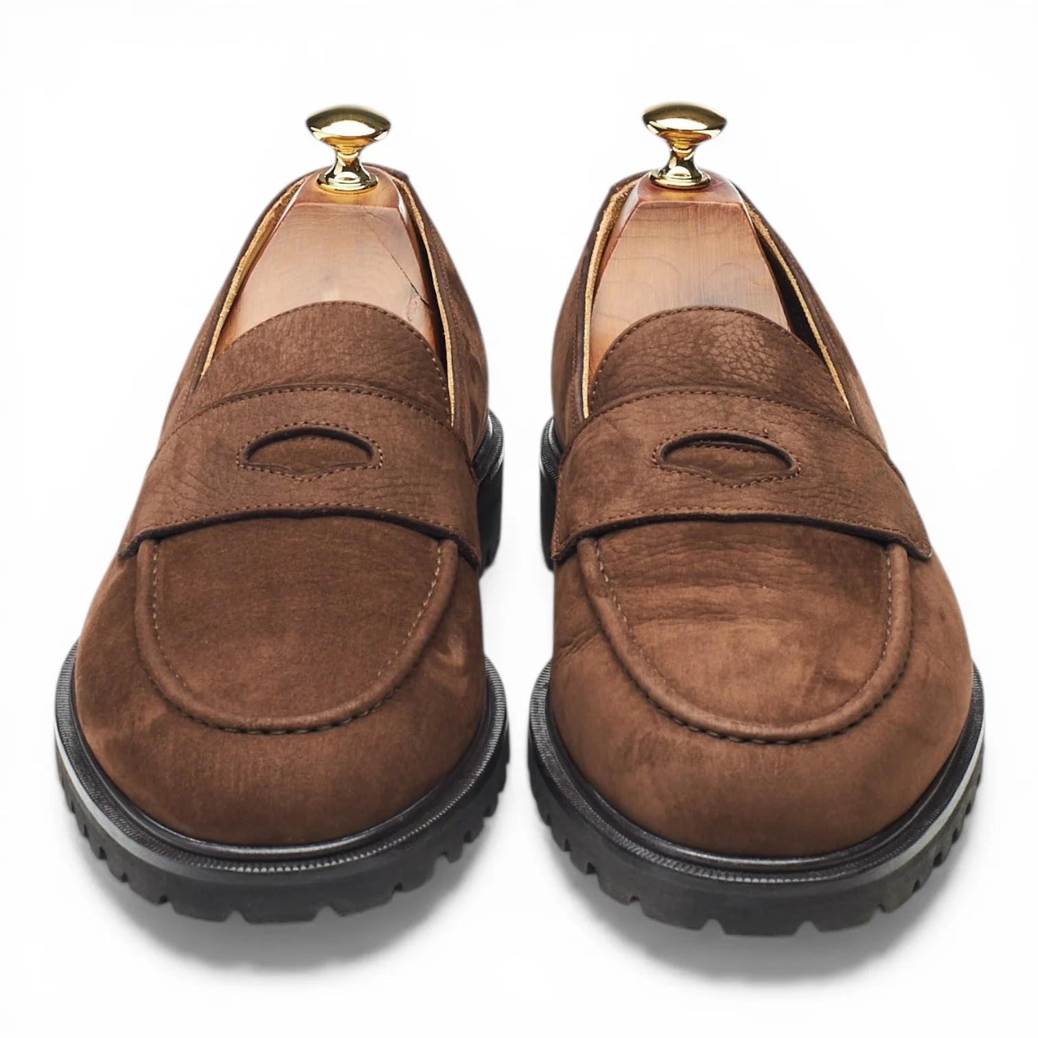 'Pall Mall' Brown Nubuck Loafers UK 9 EU 43 - Image 2