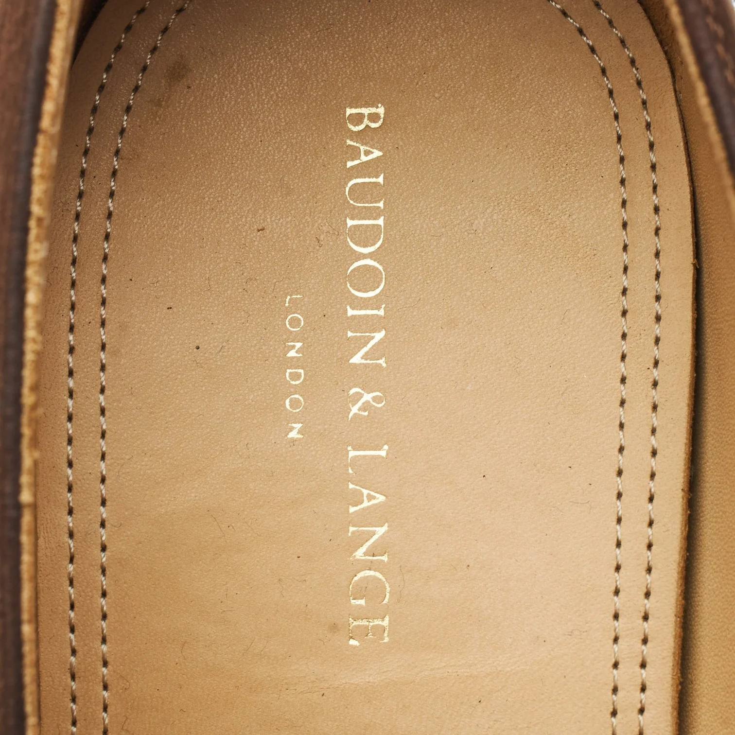 'Pall Mall' Brown Nubuck Loafers UK 9 EU 43 - Image 6