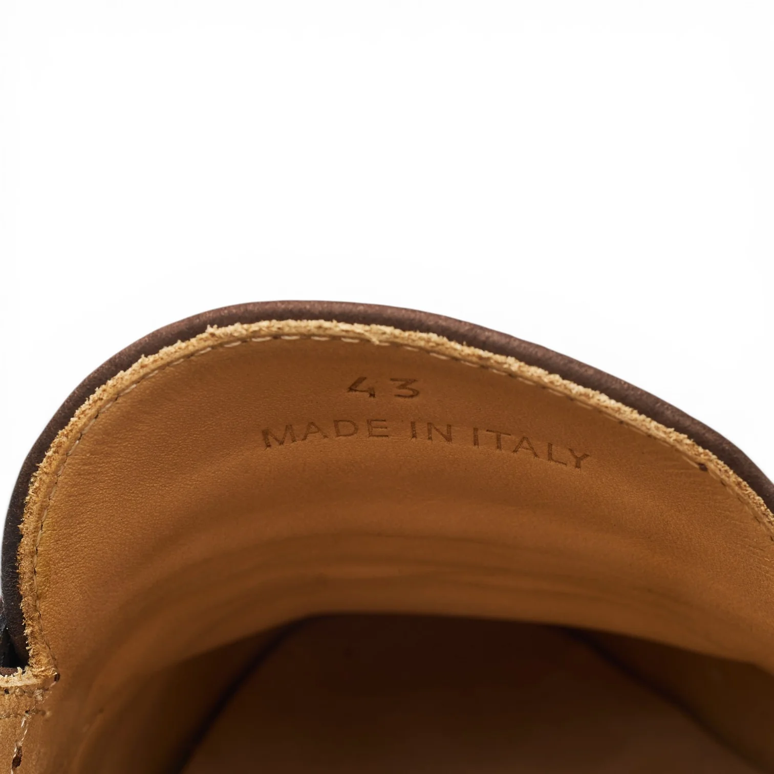 'Pall Mall' Brown Nubuck Loafers UK 9 EU 43 - Image 7