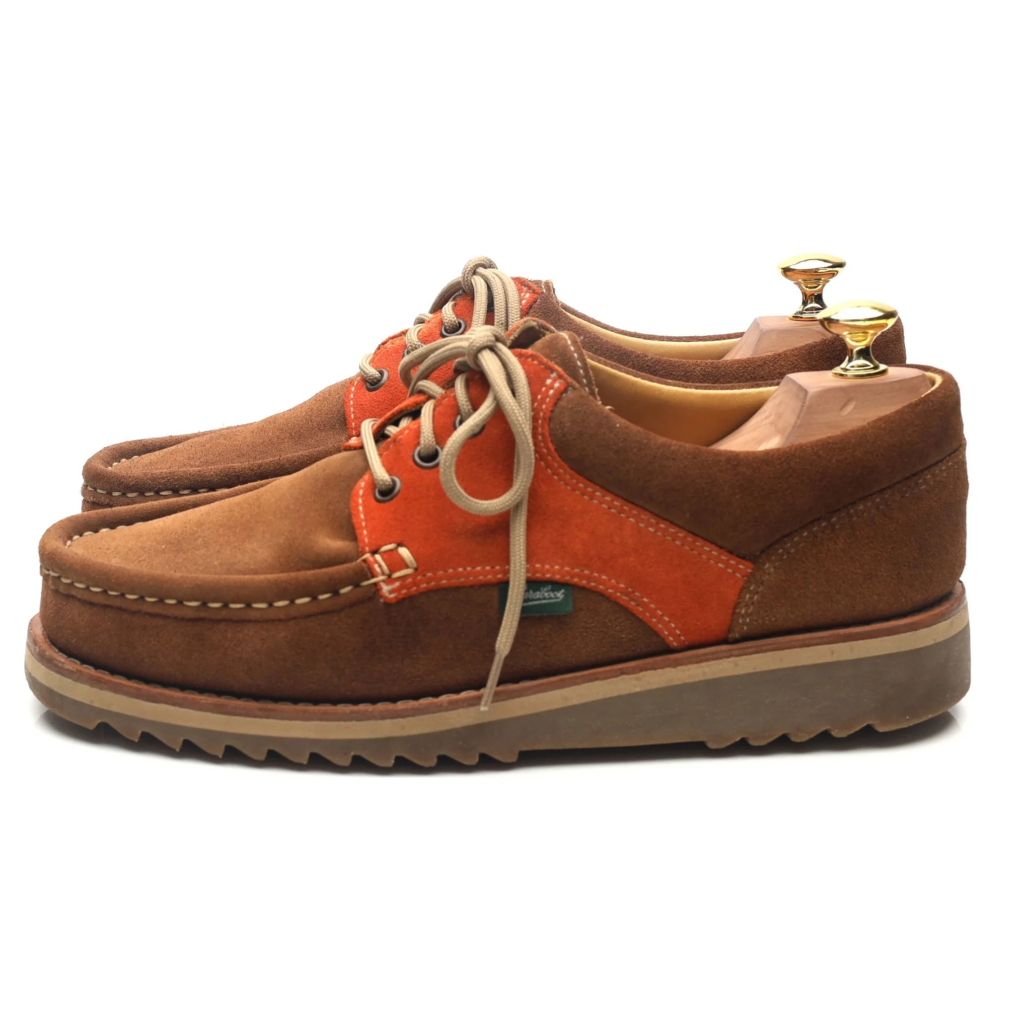 'Thiers' Brown Suede Deck Shoes UK 8 - Image 2